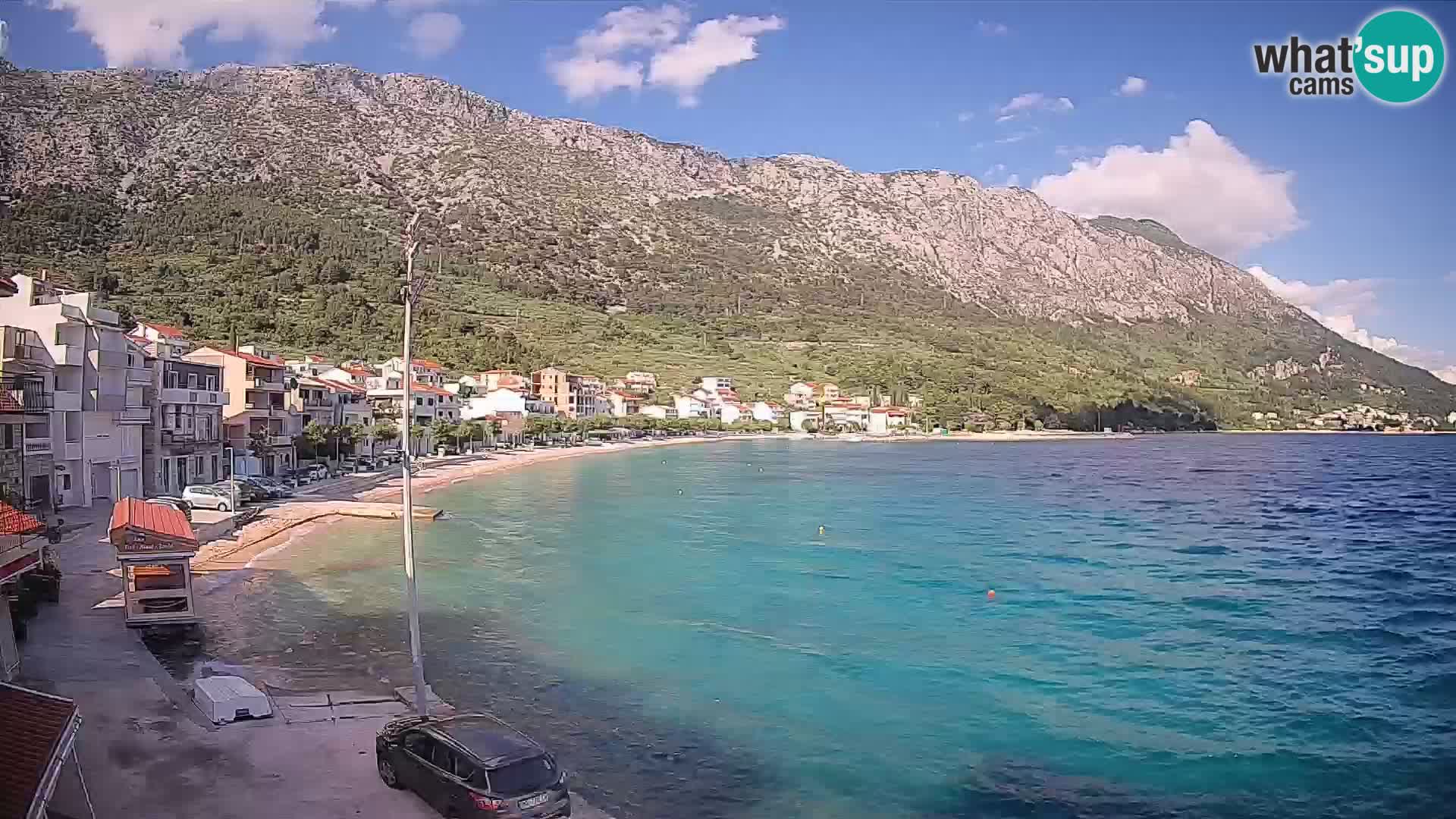 Spletna kamera Igrane – Osrednja plaža