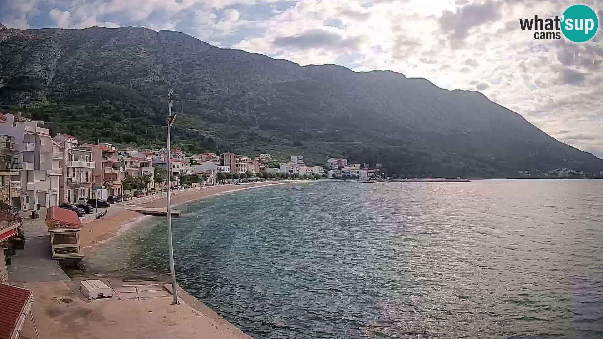 Spletna kamera Igrane – Osrednja plaža