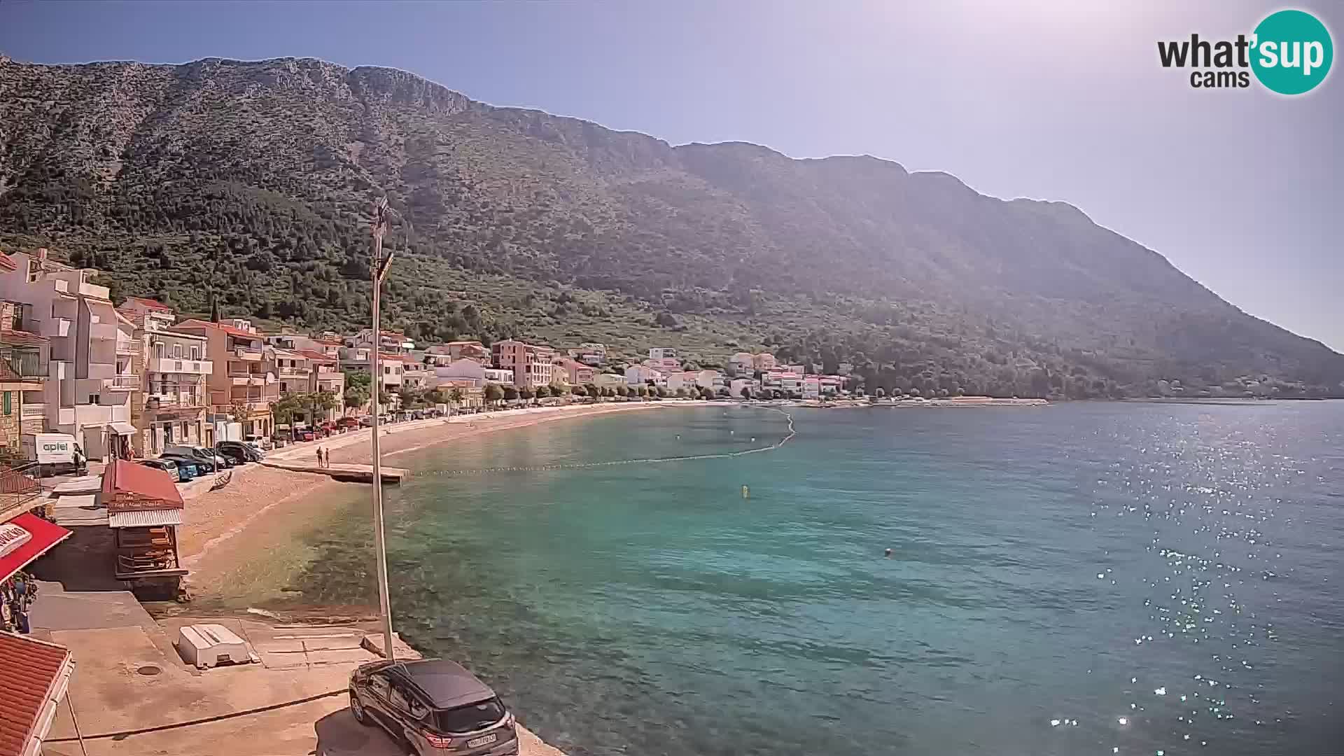 Web kamera Igrane – Središnja plaža