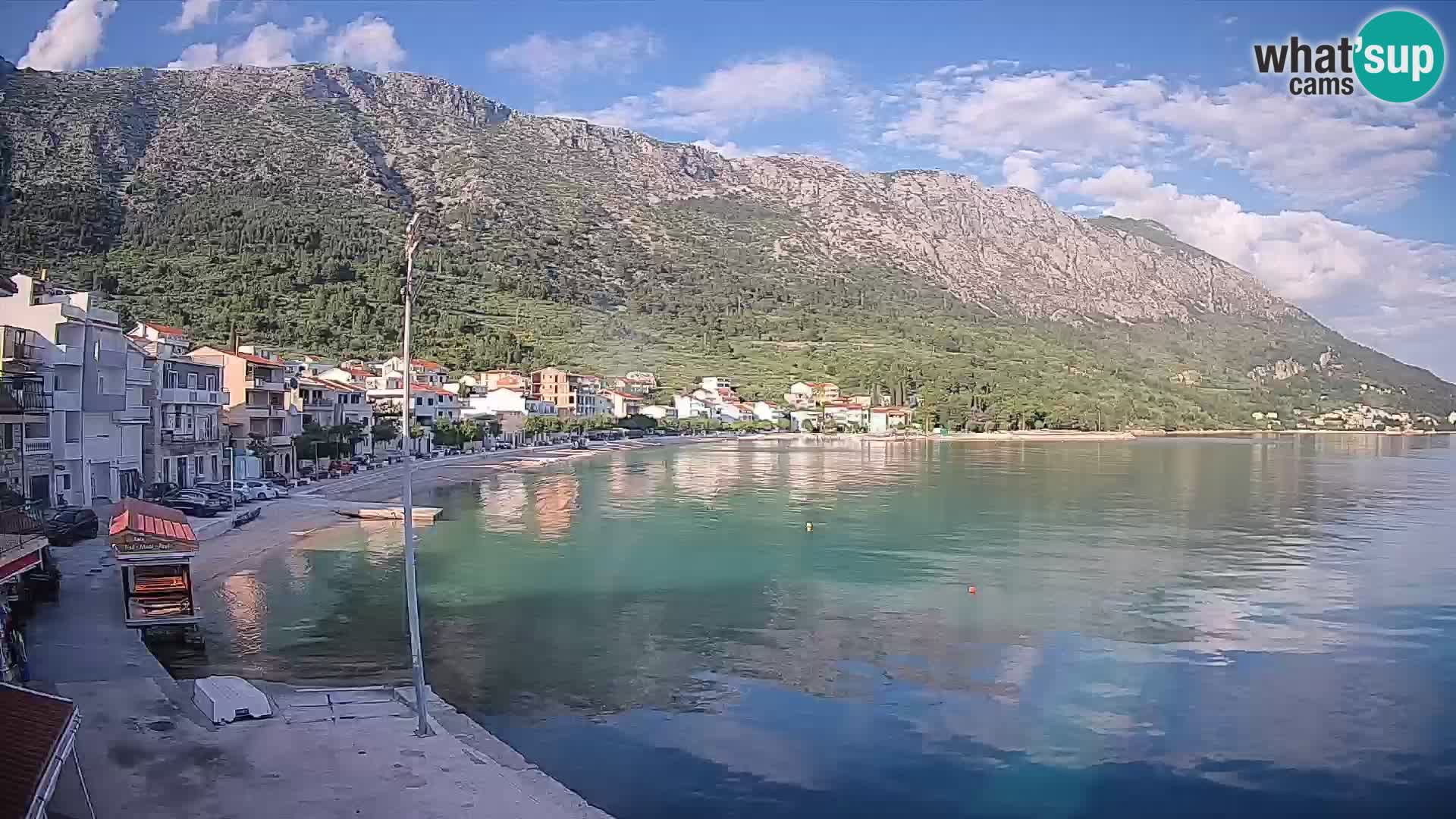 Spletna kamera Igrane – Osrednja plaža