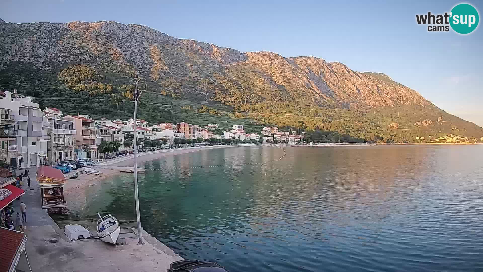 Web kamera Igrane – Središnja plaža