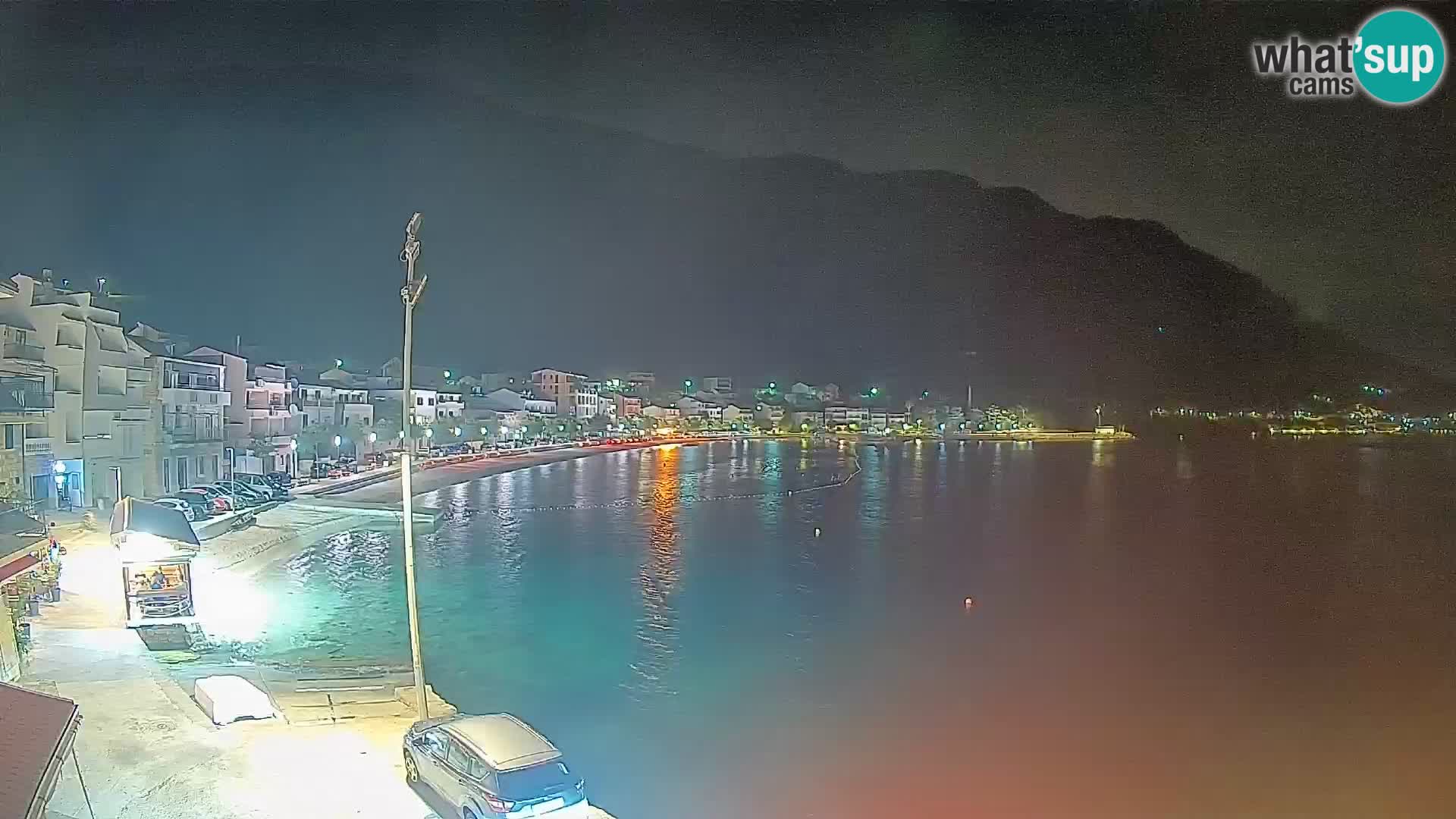Spletna kamera Igrane – Osrednja plaža