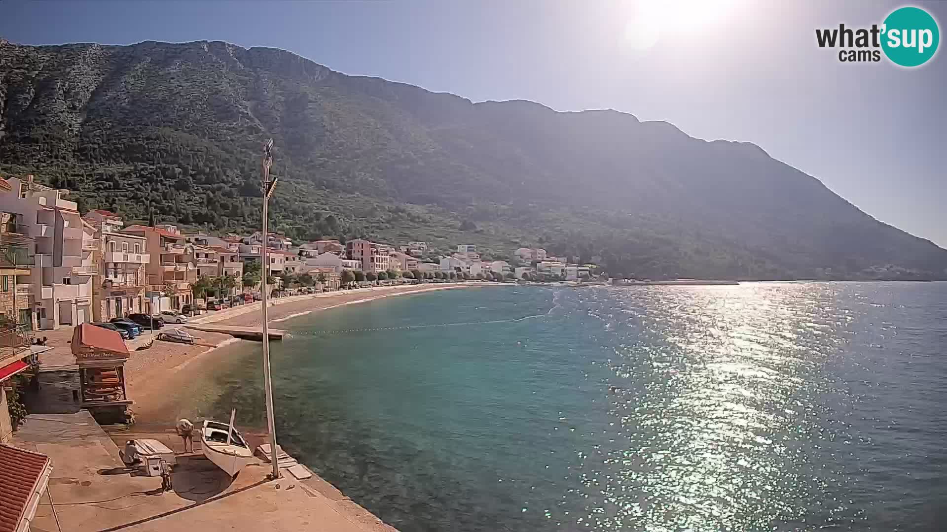 Webcam Live Igrane – plage centrale