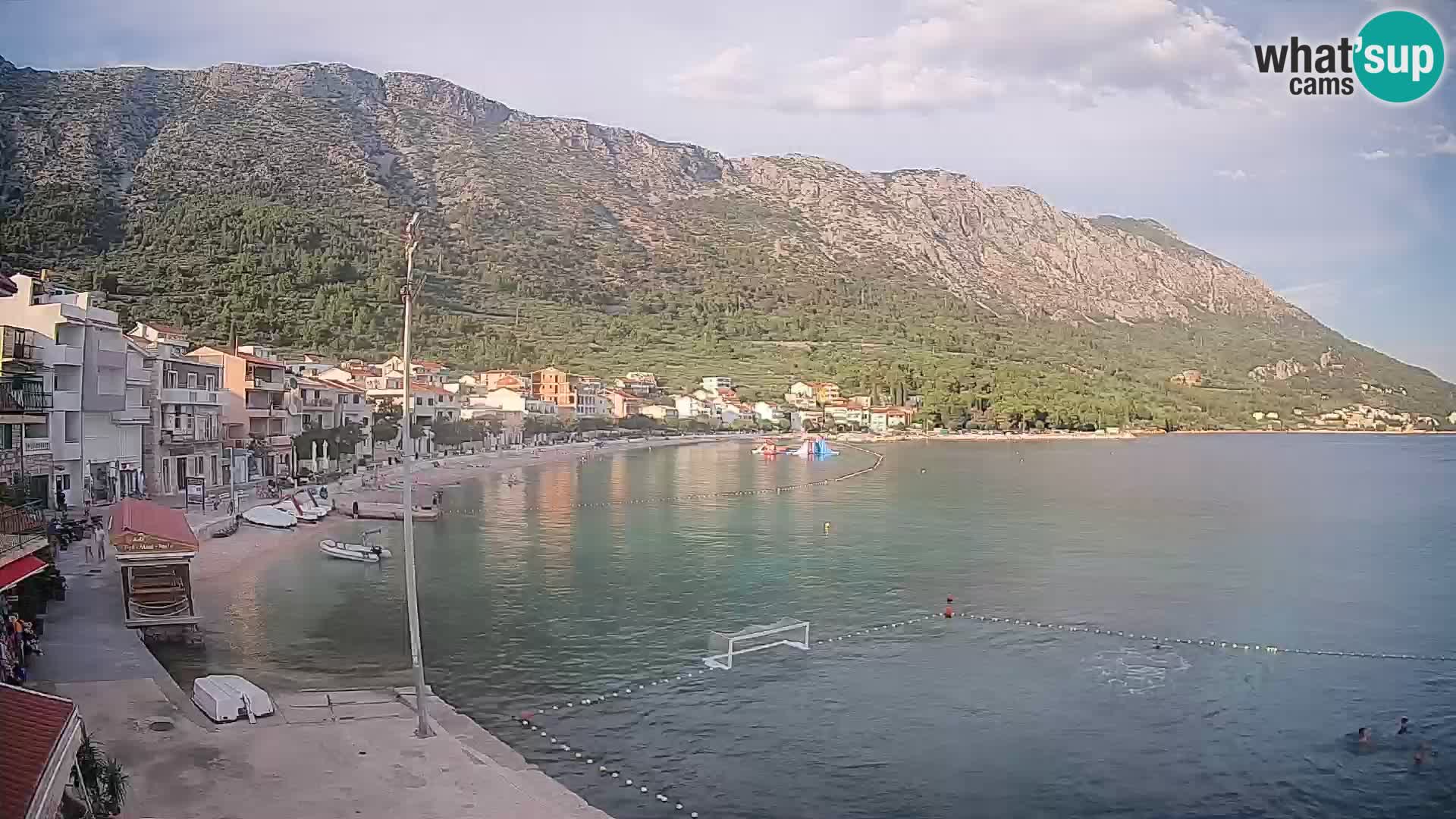 Spletna kamera Igrane – Osrednja plaža