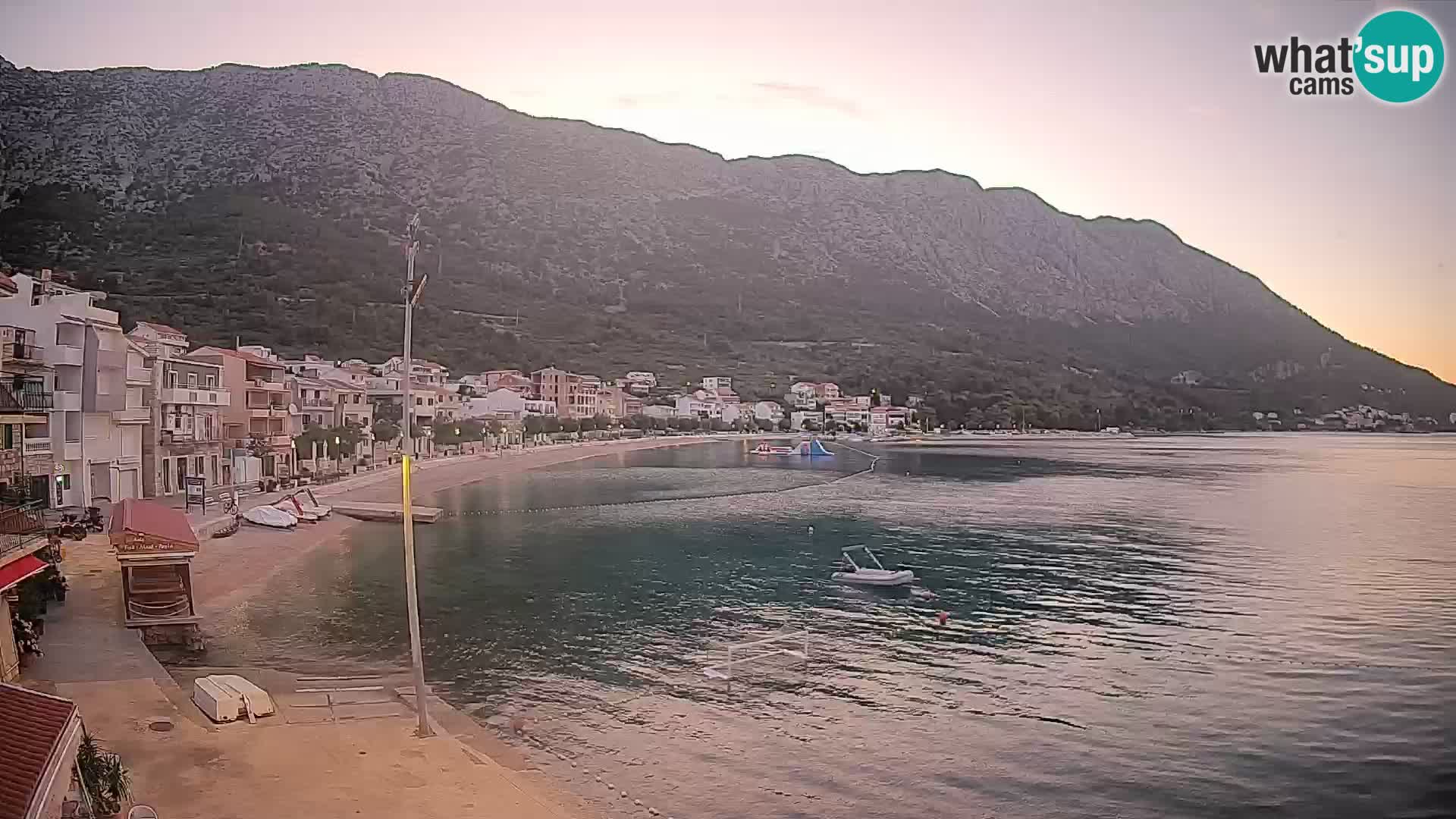 Web kamera Igrane – Središnja plaža