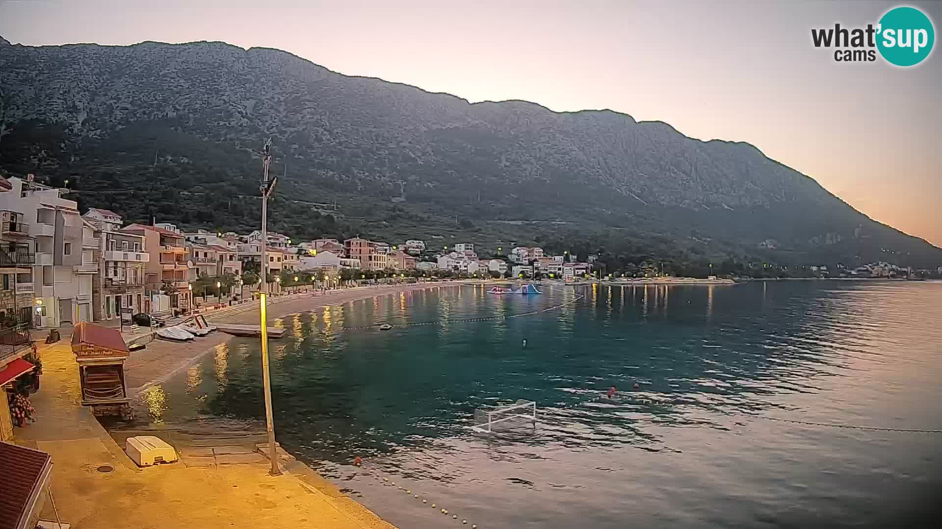 Web kamera Igrane – Središnja plaža