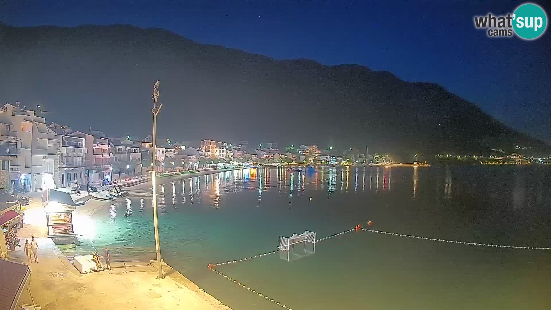Web kamera Igrane – Središnja plaža