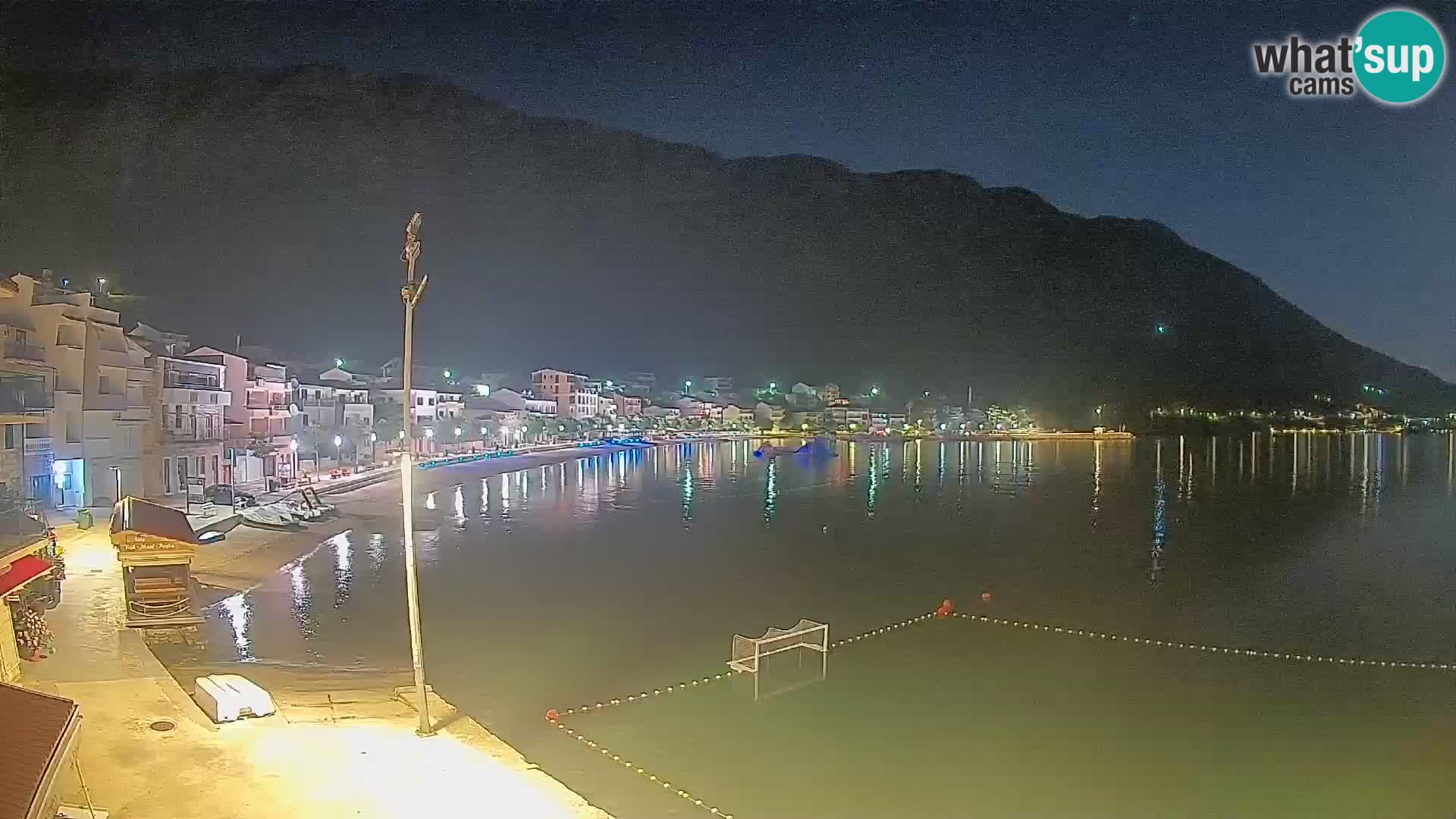 Web kamera Igrane – Središnja plaža