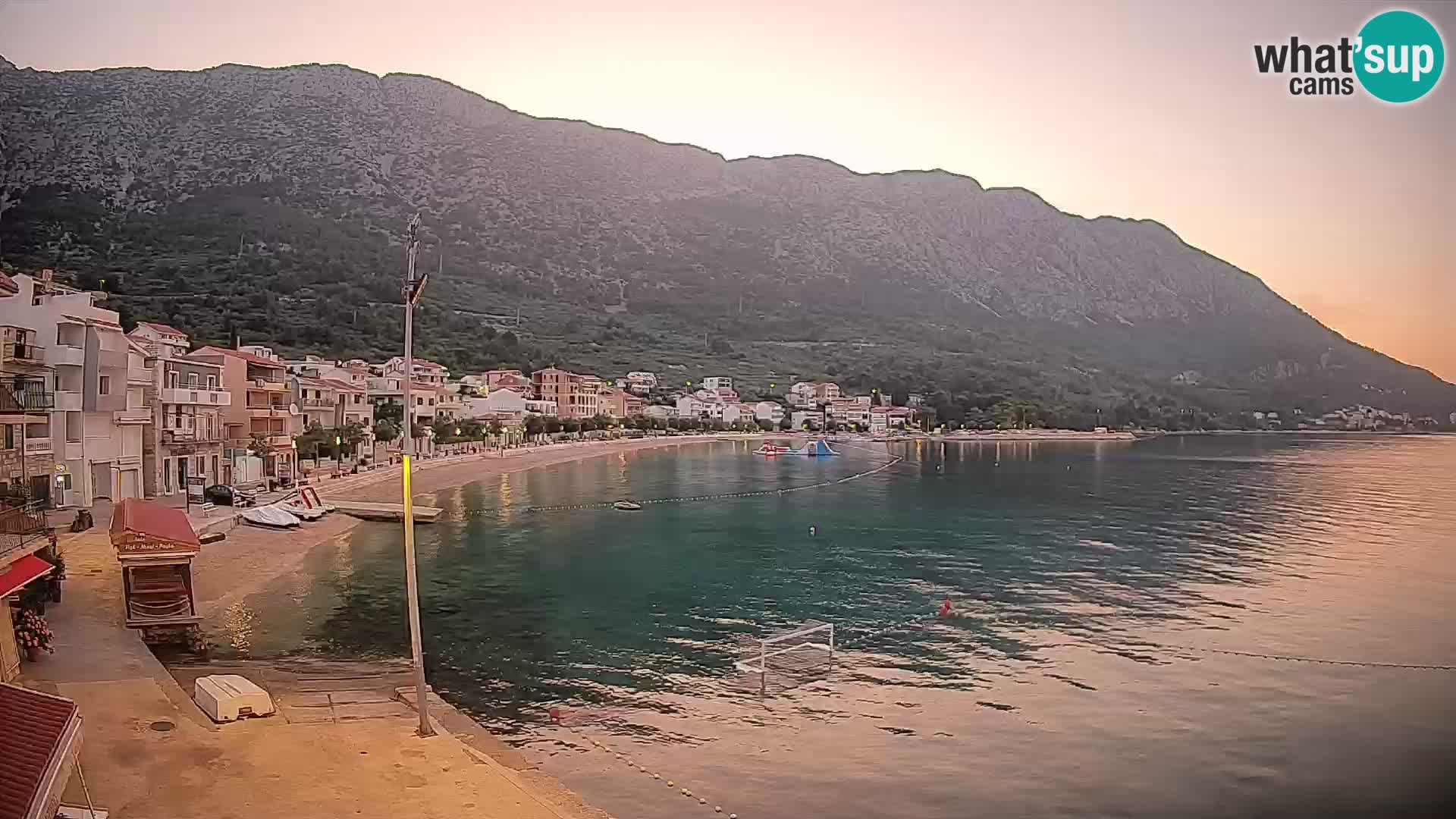 Spletna kamera Igrane – Osrednja plaža