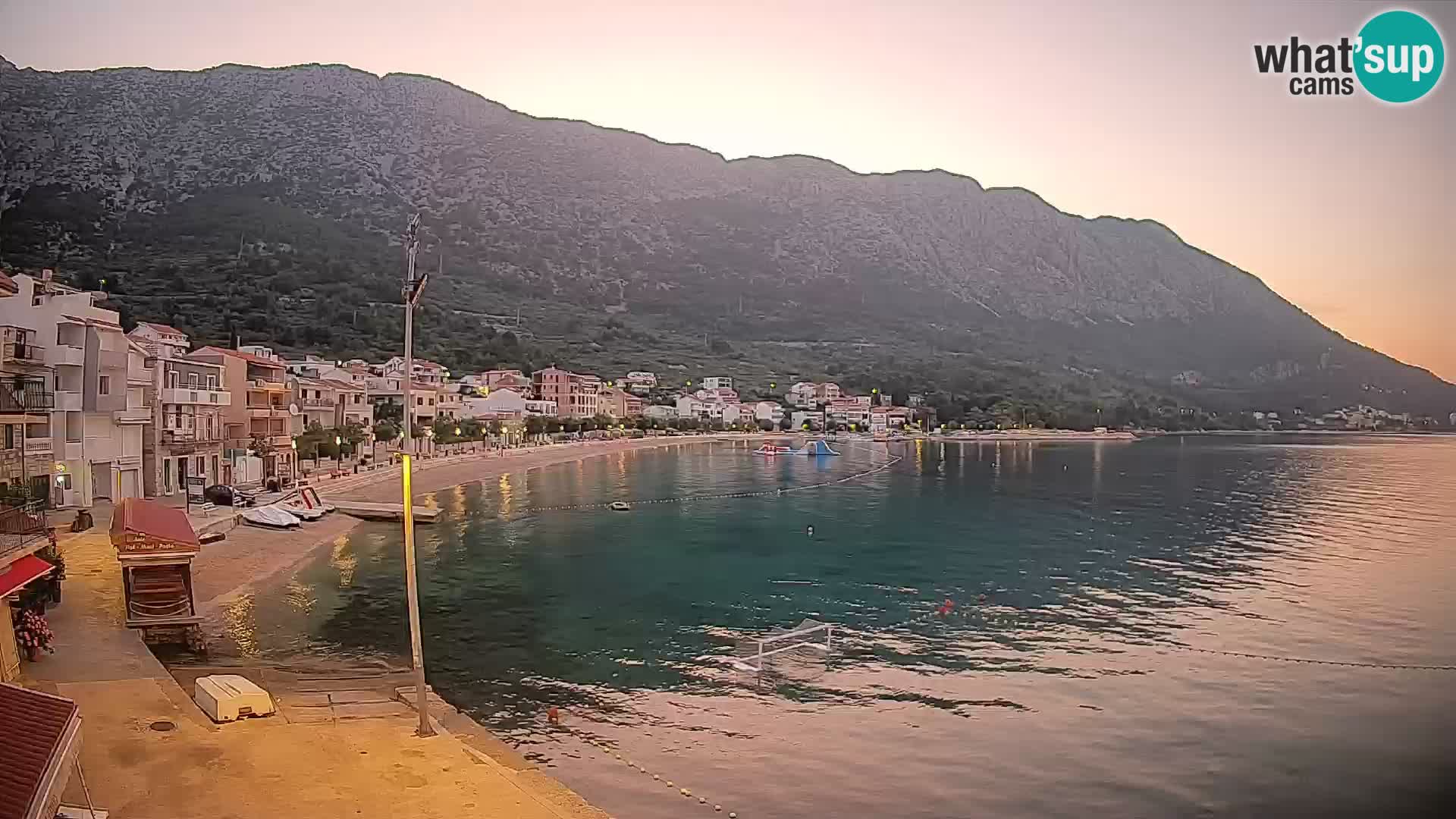 Spletna kamera Igrane – Osrednja plaža