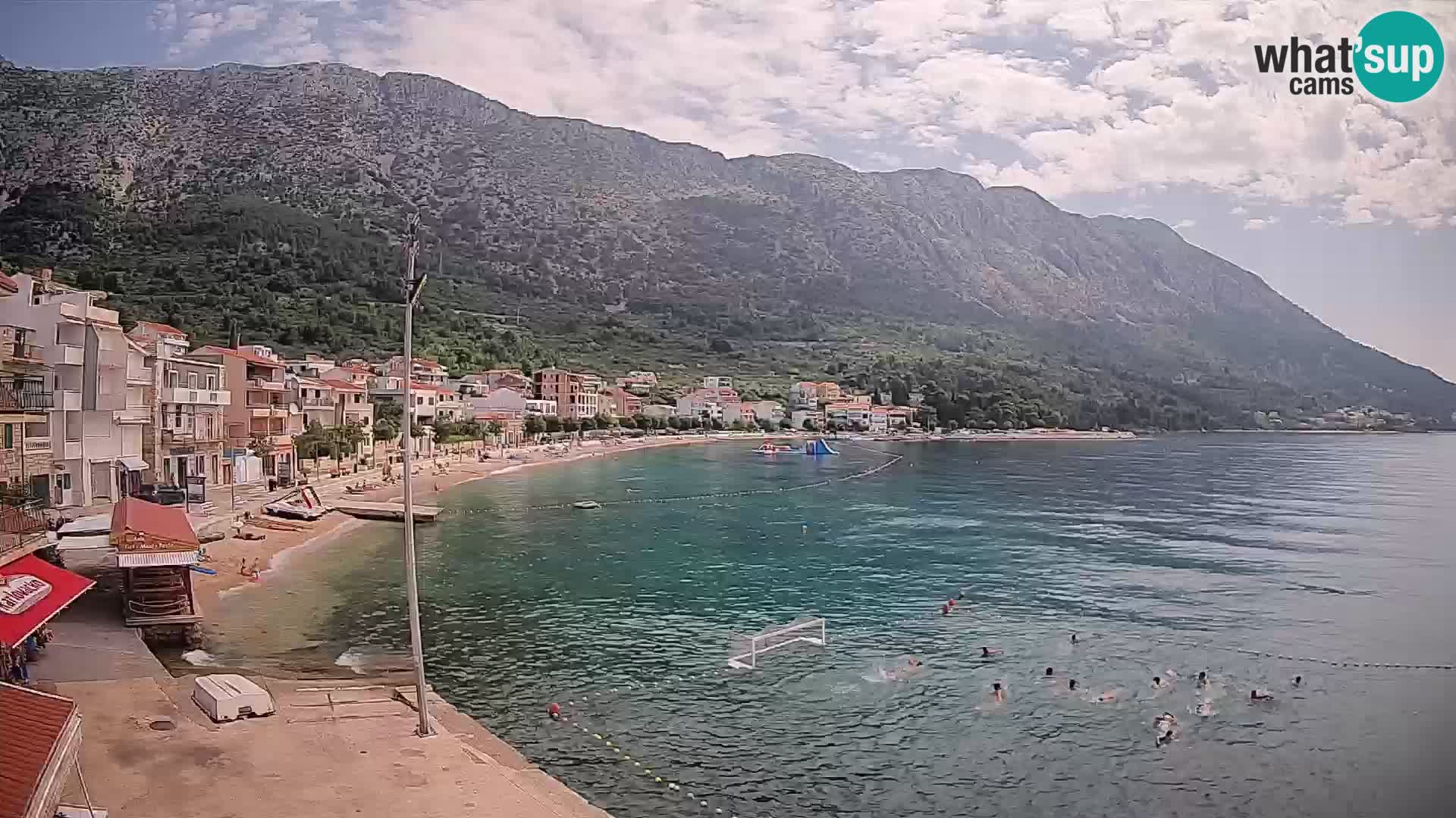 Webcam Live Igrane – Zentralstrand