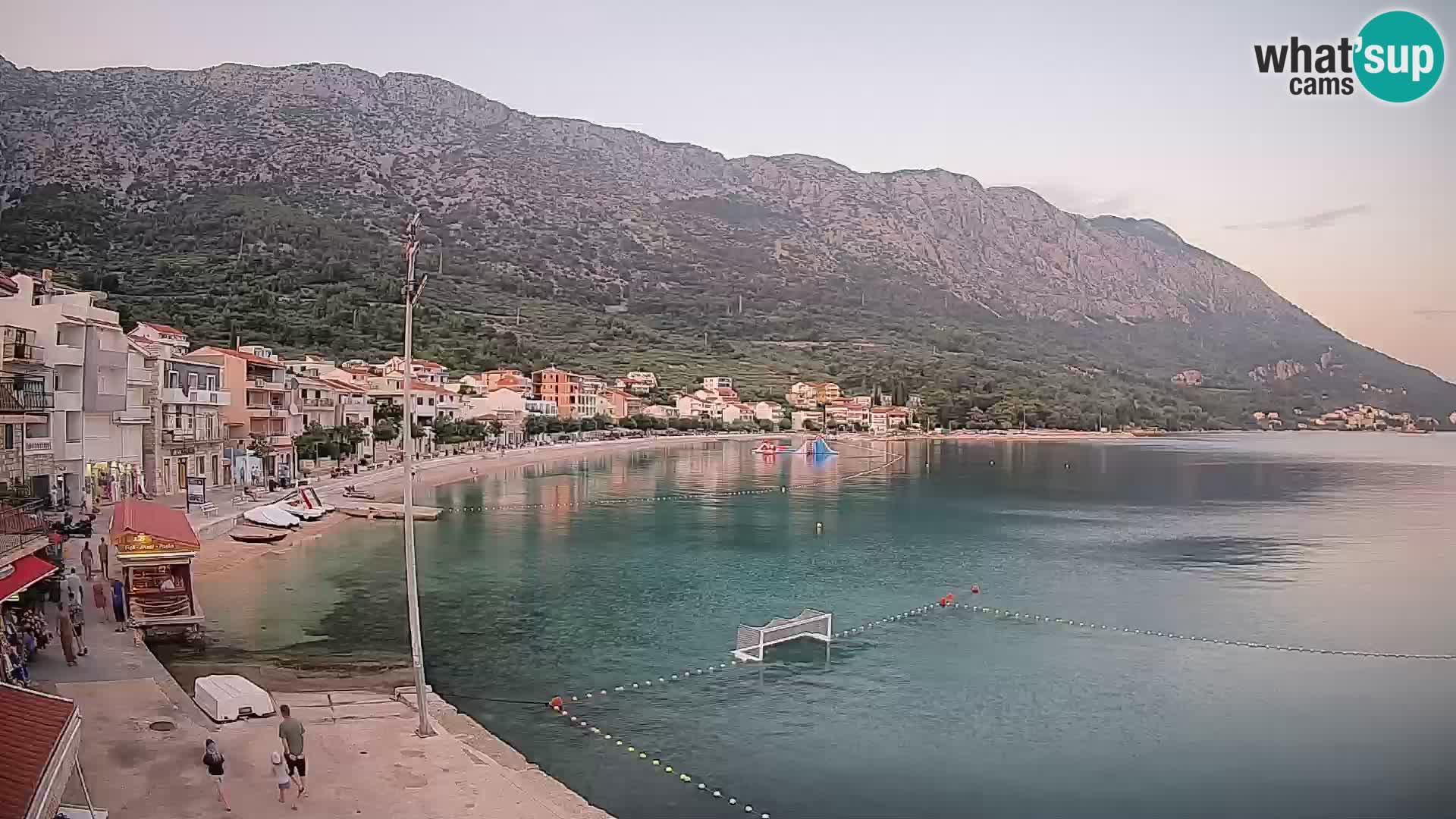 Web kamera Igrane – Središnja plaža