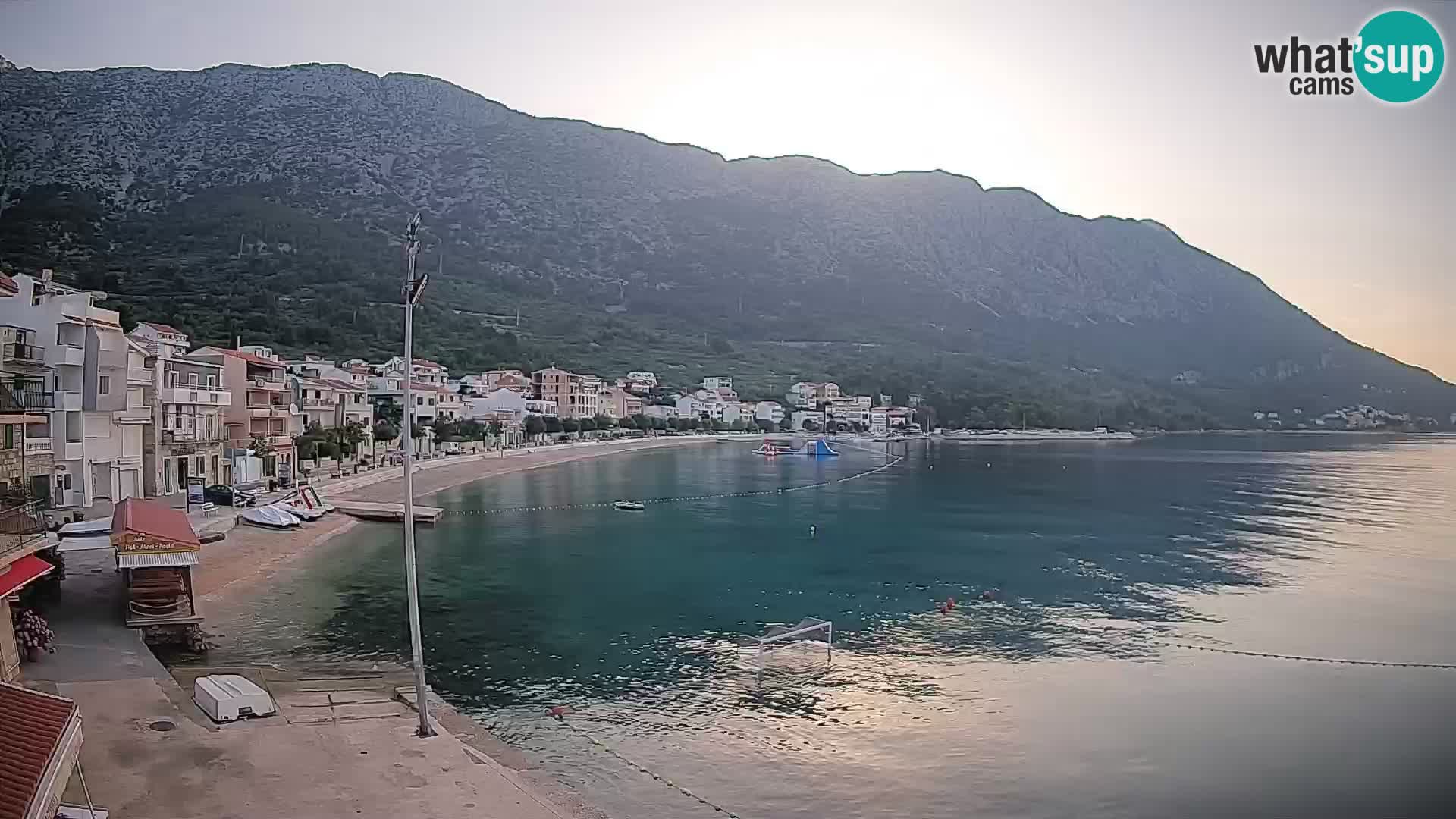 Web kamera Igrane – Središnja plaža