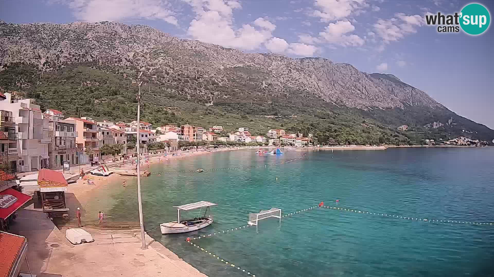 Web kamera Igrane – Središnja plaža