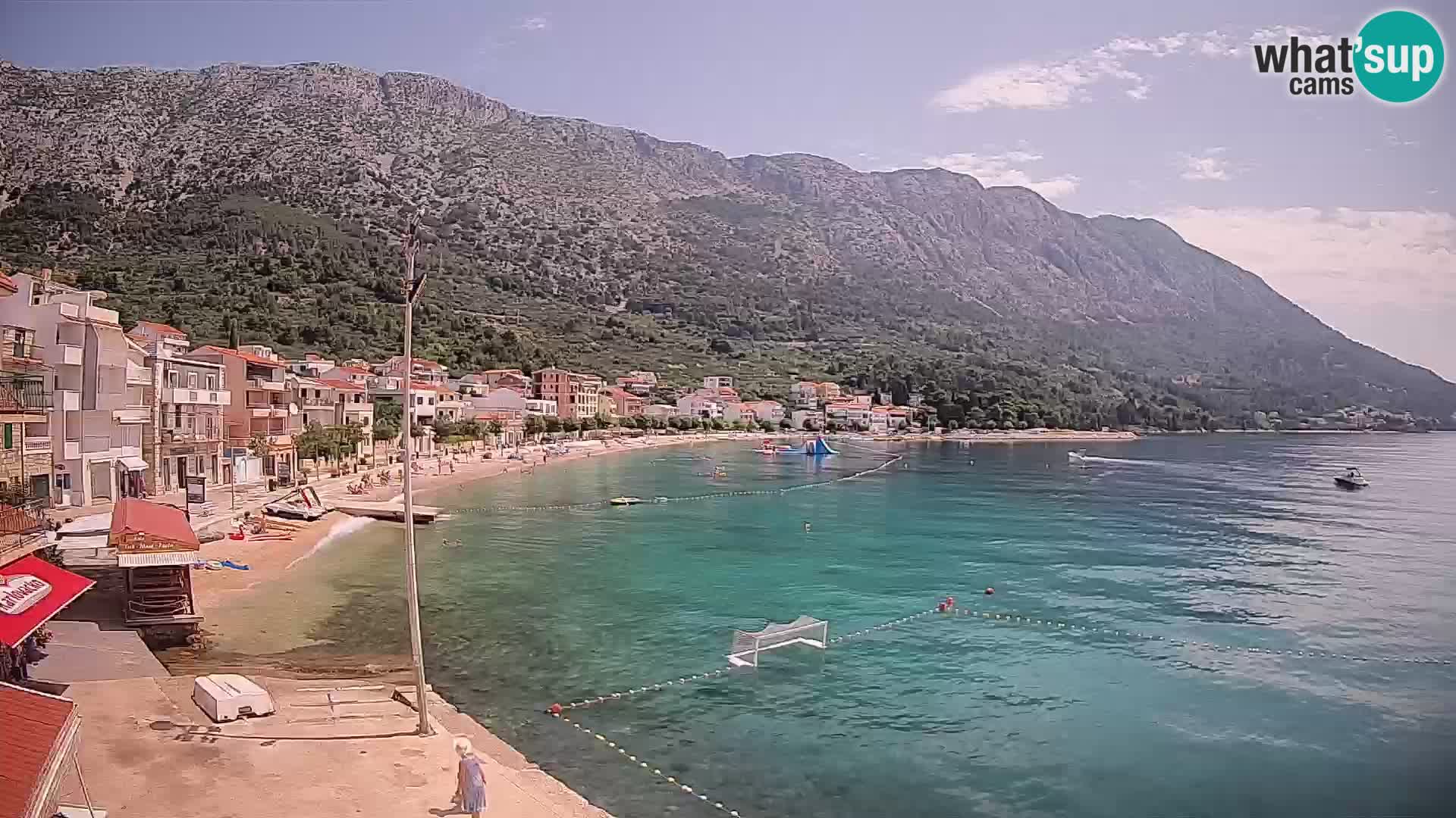 Spletna kamera Igrane – Osrednja plaža