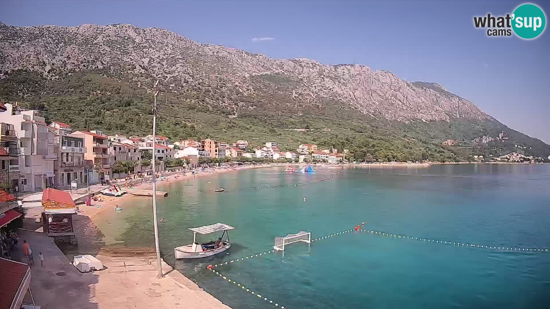 Spletna kamera Igrane – Osrednja plaža
