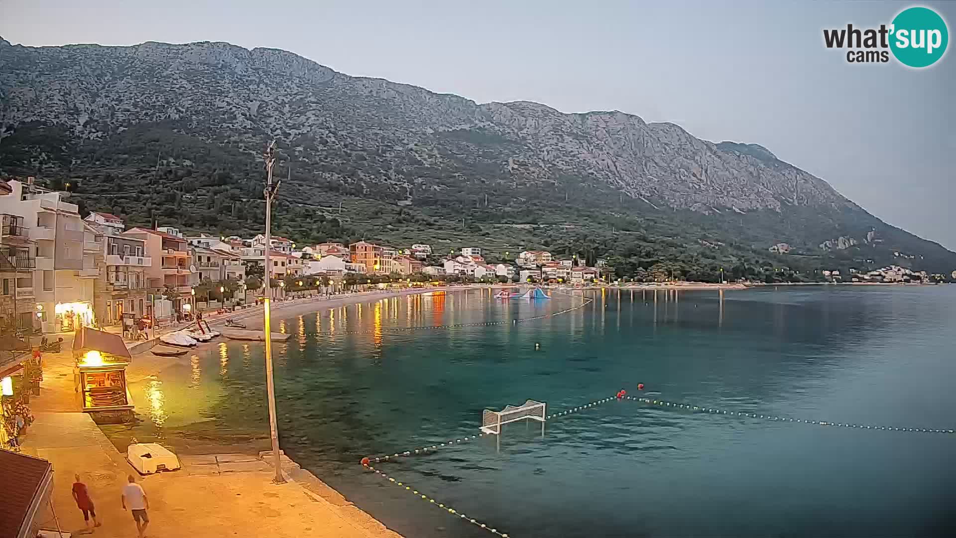 Web kamera Igrane – Središnja plaža