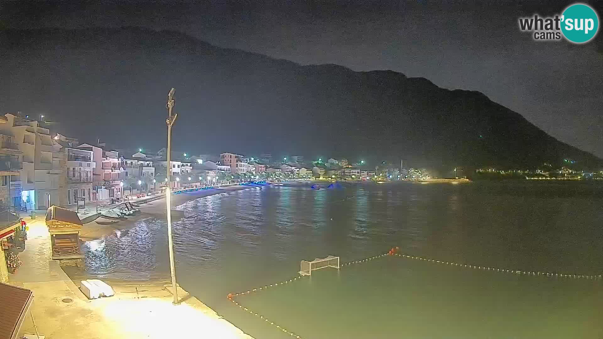 Spletna kamera Igrane – Osrednja plaža