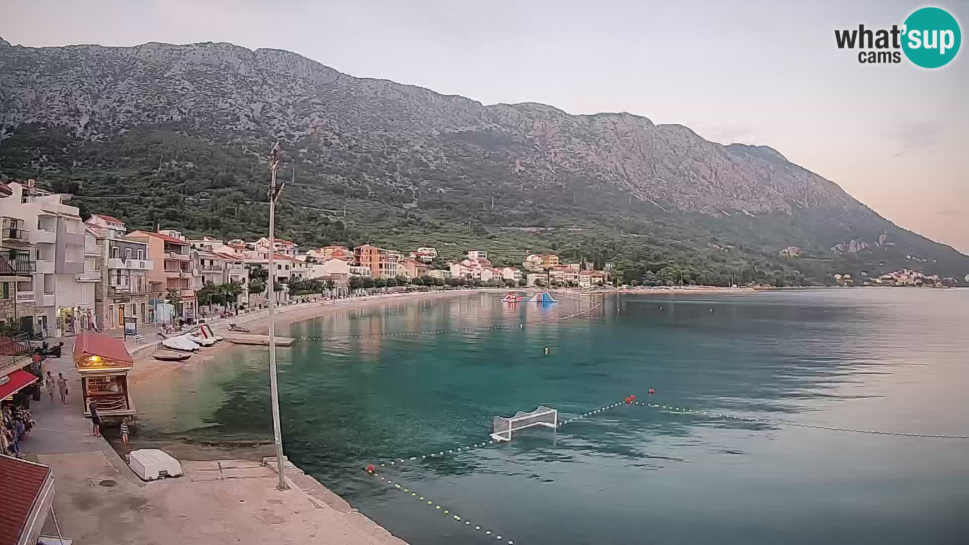 Web kamera Igrane – Središnja plaža