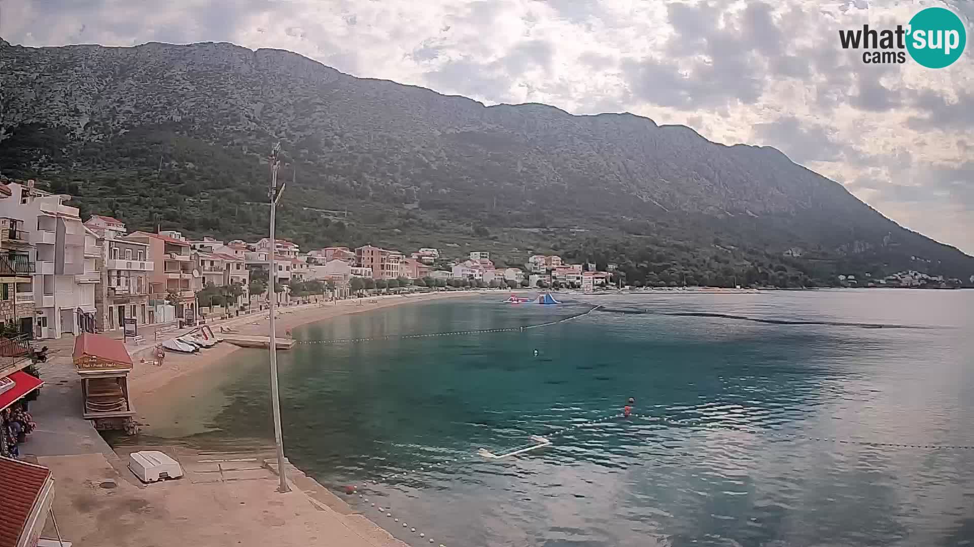 Web kamera Igrane – Središnja plaža