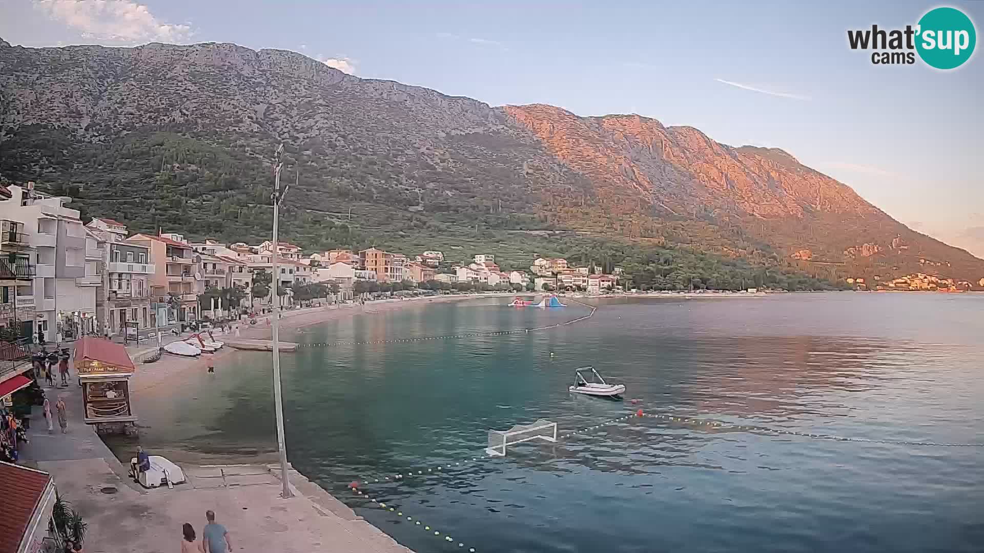 Web kamera Igrane – Središnja plaža