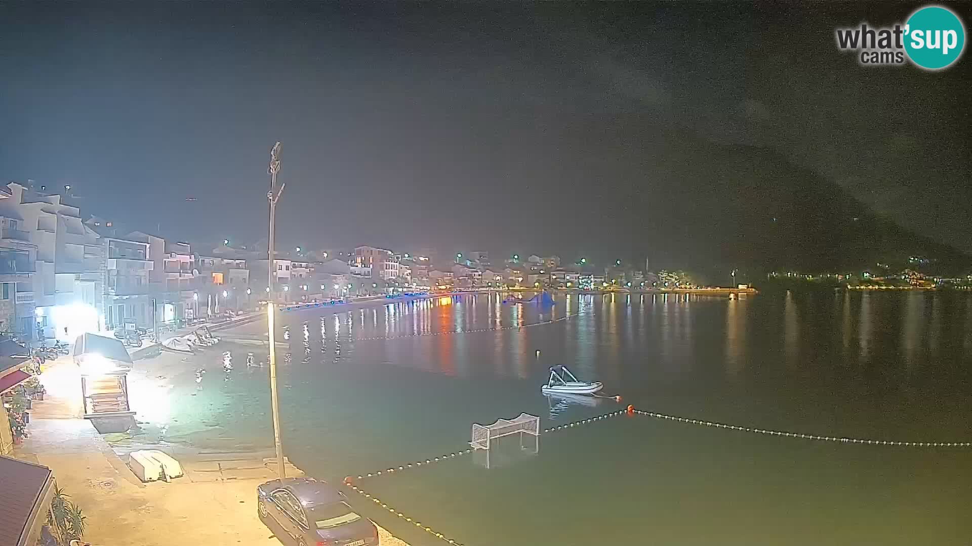 Spletna kamera Igrane – Osrednja plaža
