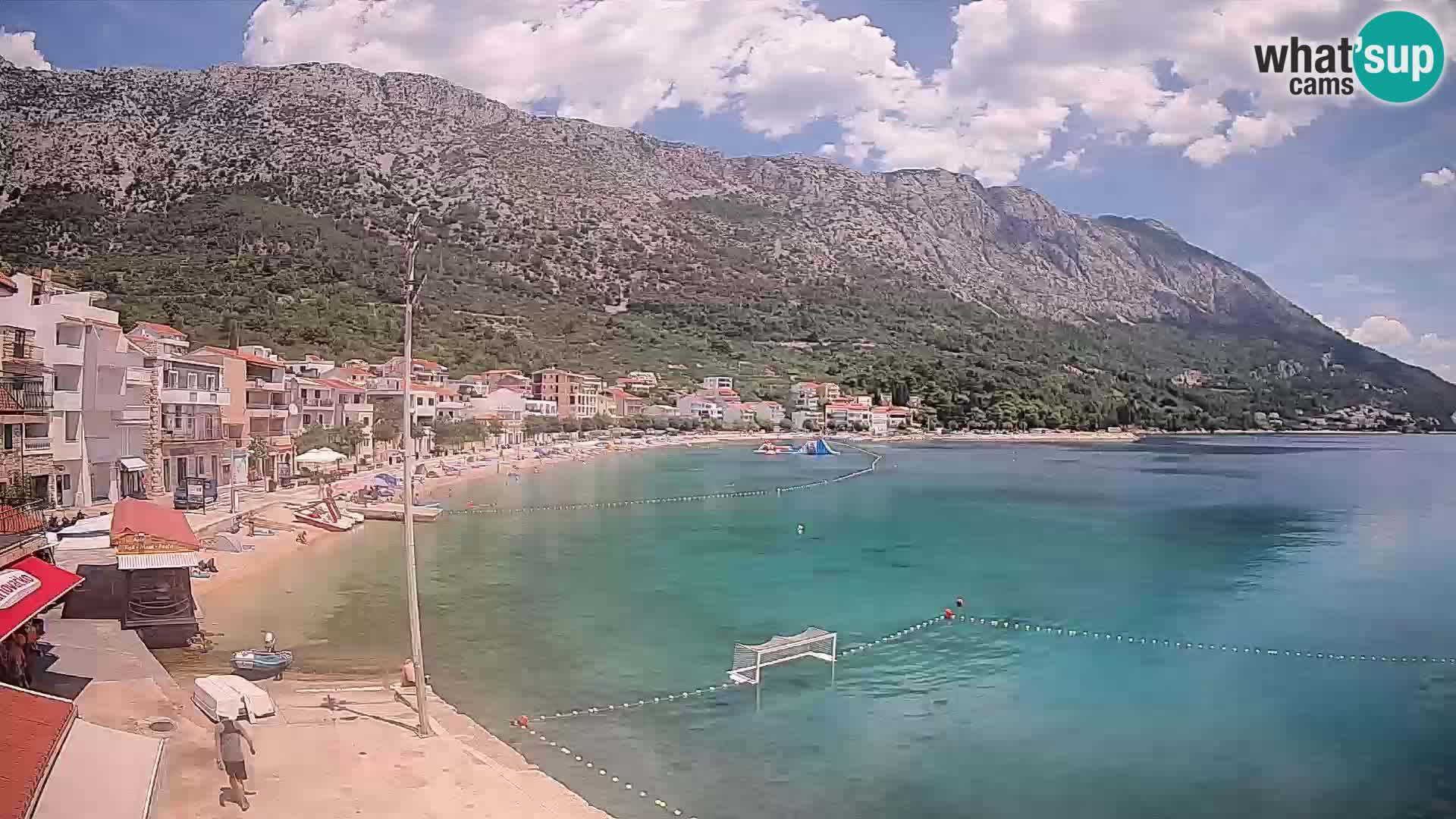Spletna kamera Igrane – Osrednja plaža