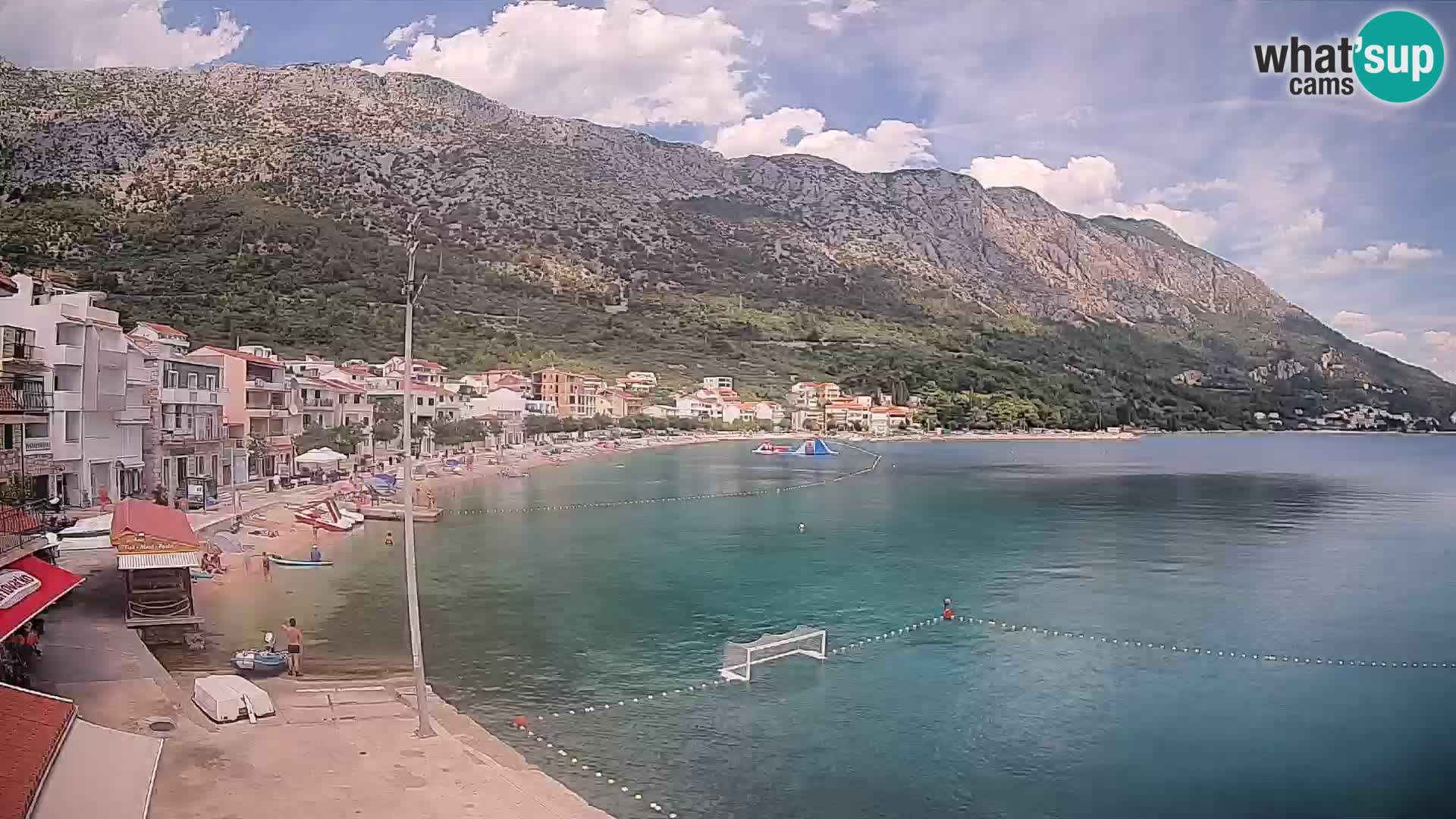 Spletna kamera Igrane – Osrednja plaža