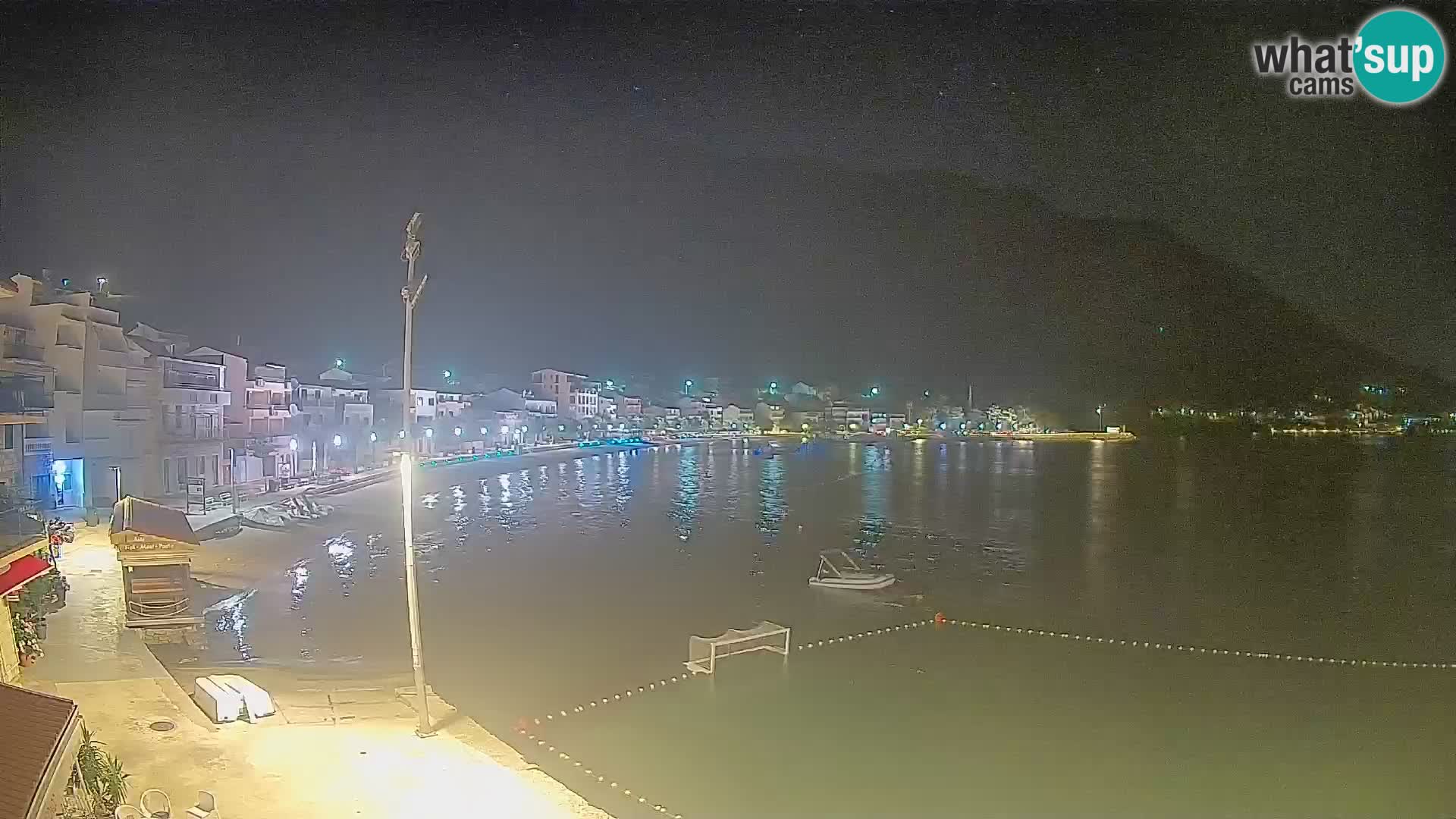 Spletna kamera Igrane – Osrednja plaža
