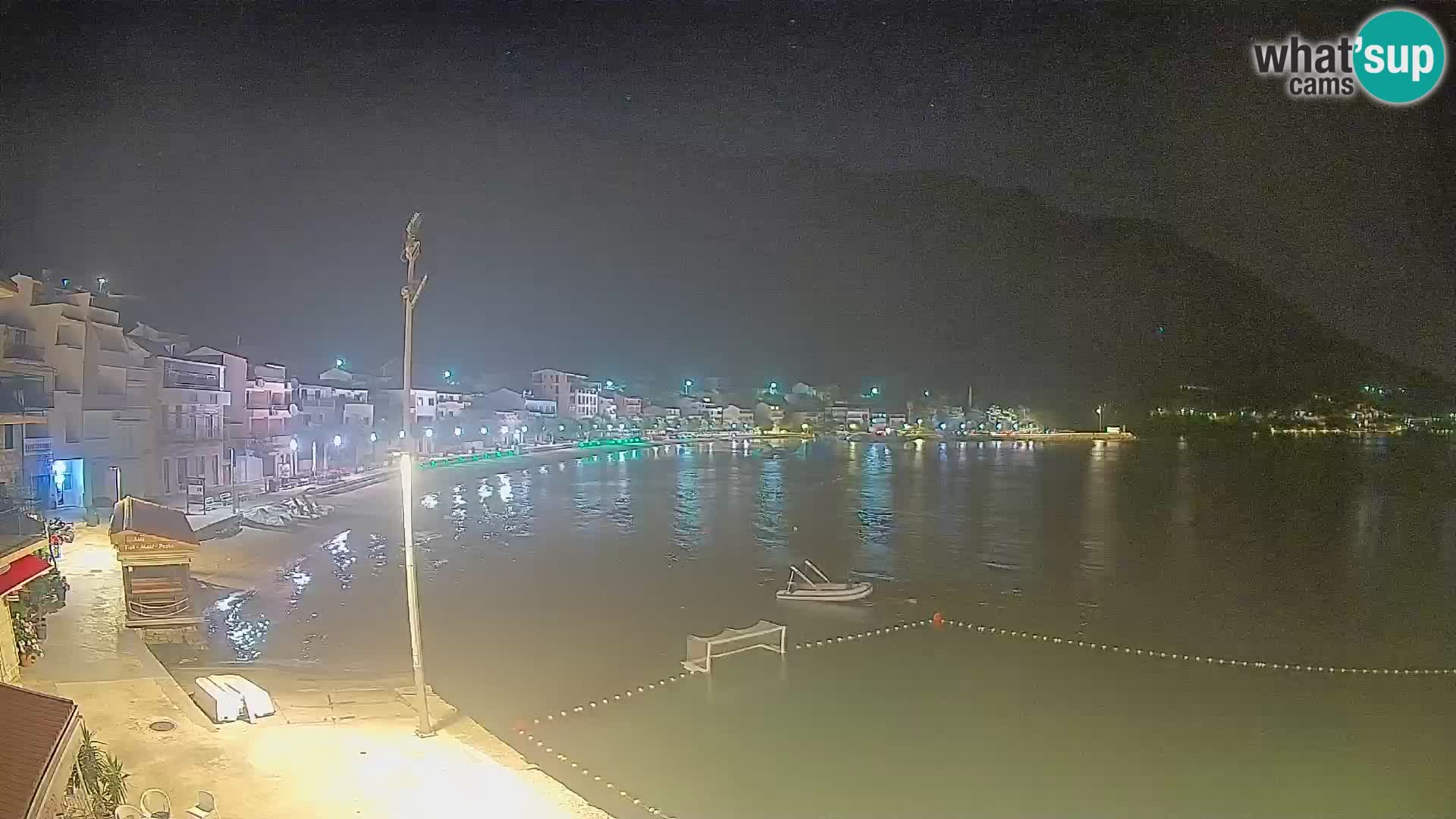 Web kamera Igrane – Središnja plaža