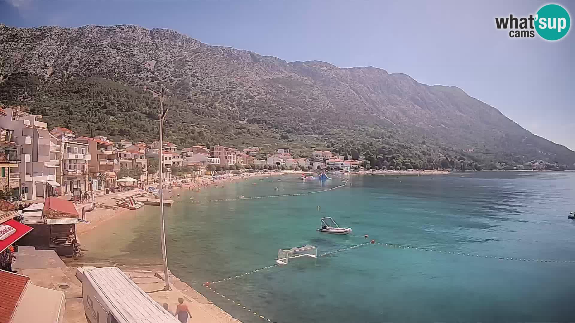 Web kamera Igrane – Središnja plaža