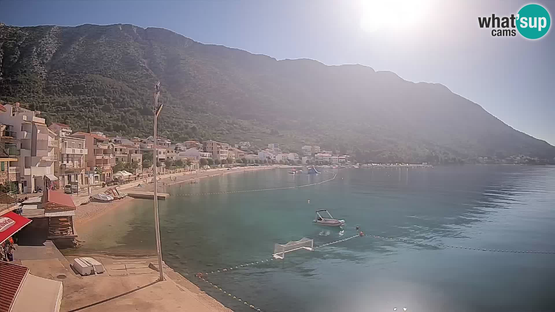 Web kamera Igrane – Središnja plaža