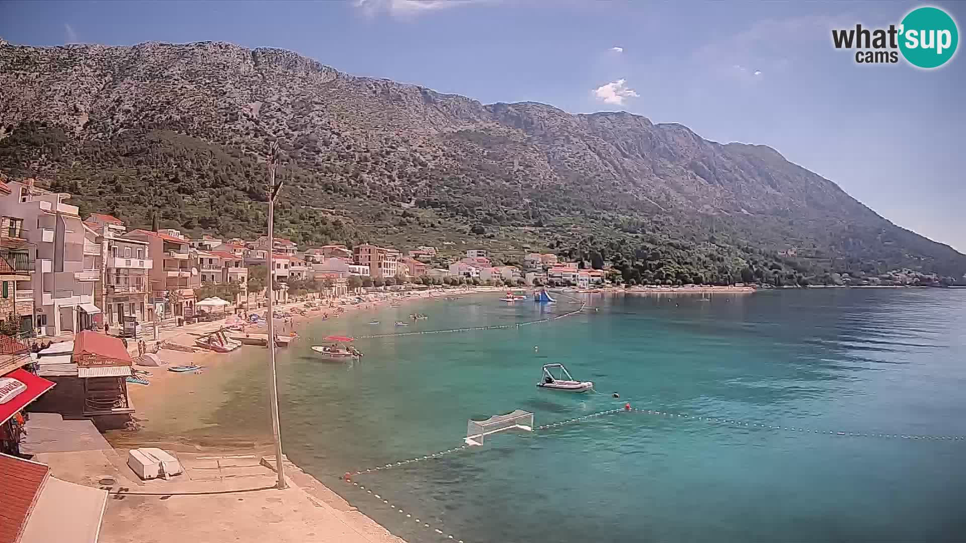 Web kamera Igrane – Središnja plaža