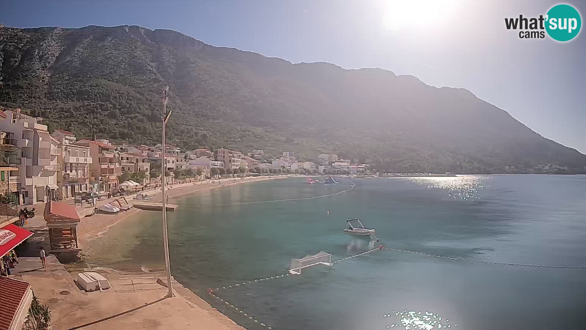 Spletna kamera Igrane – Osrednja plaža