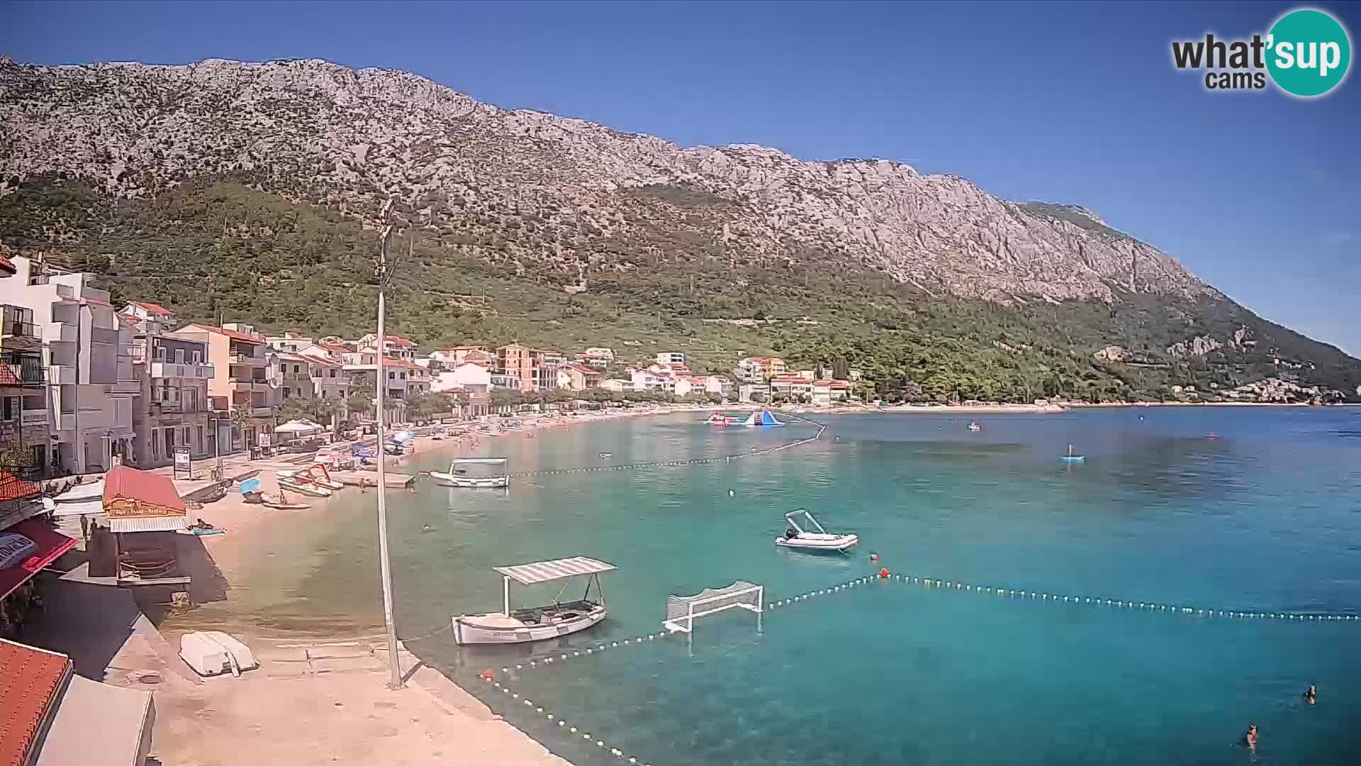 Web kamera Igrane – Središnja plaža