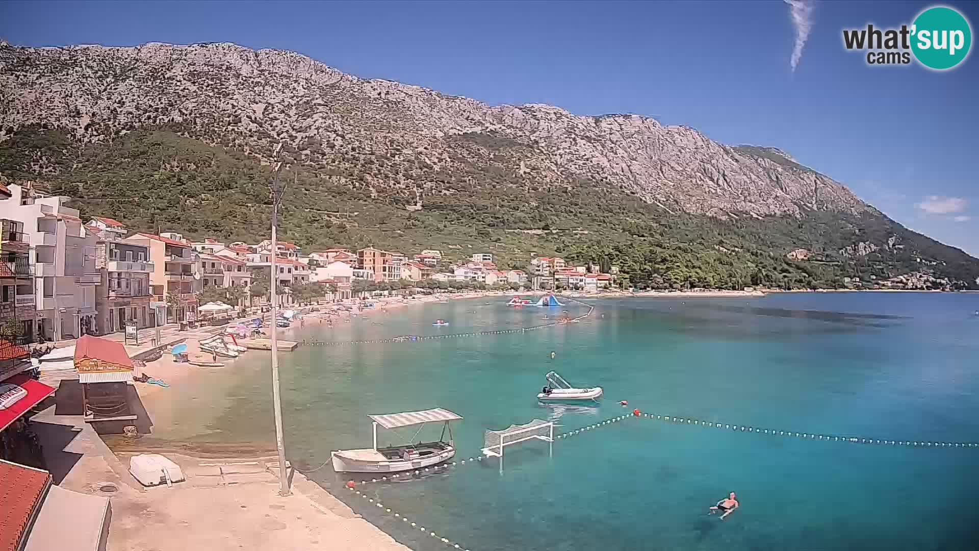Web kamera Igrane – Središnja plaža