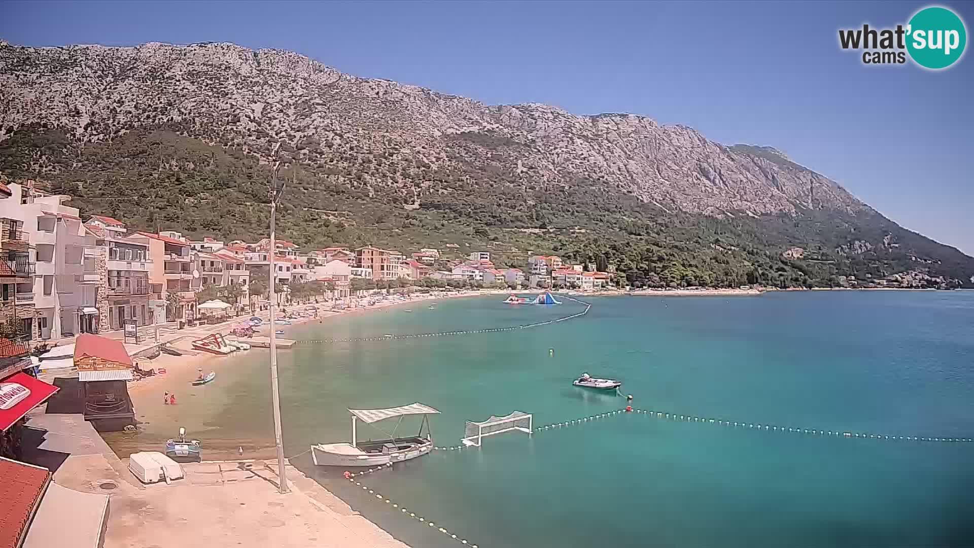 Webcam Live Igrane – Zentralstrand