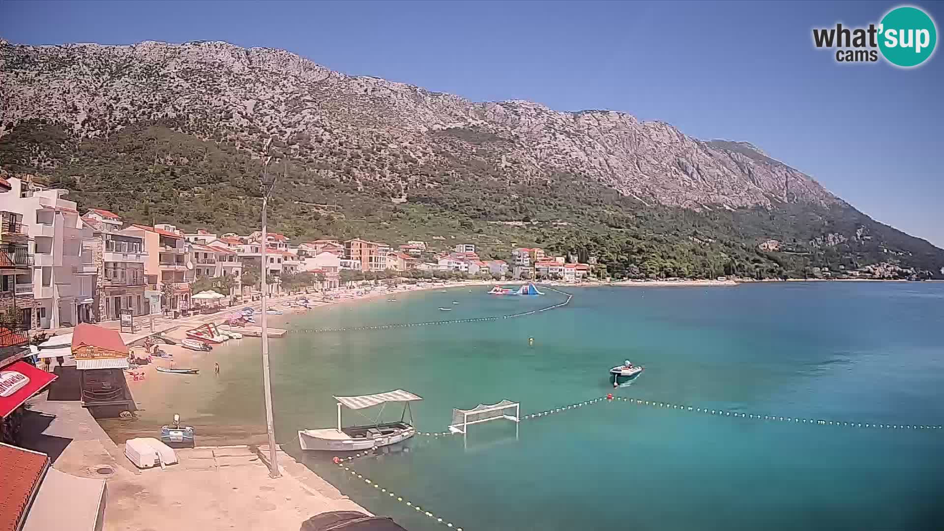 Web kamera Igrane – Središnja plaža