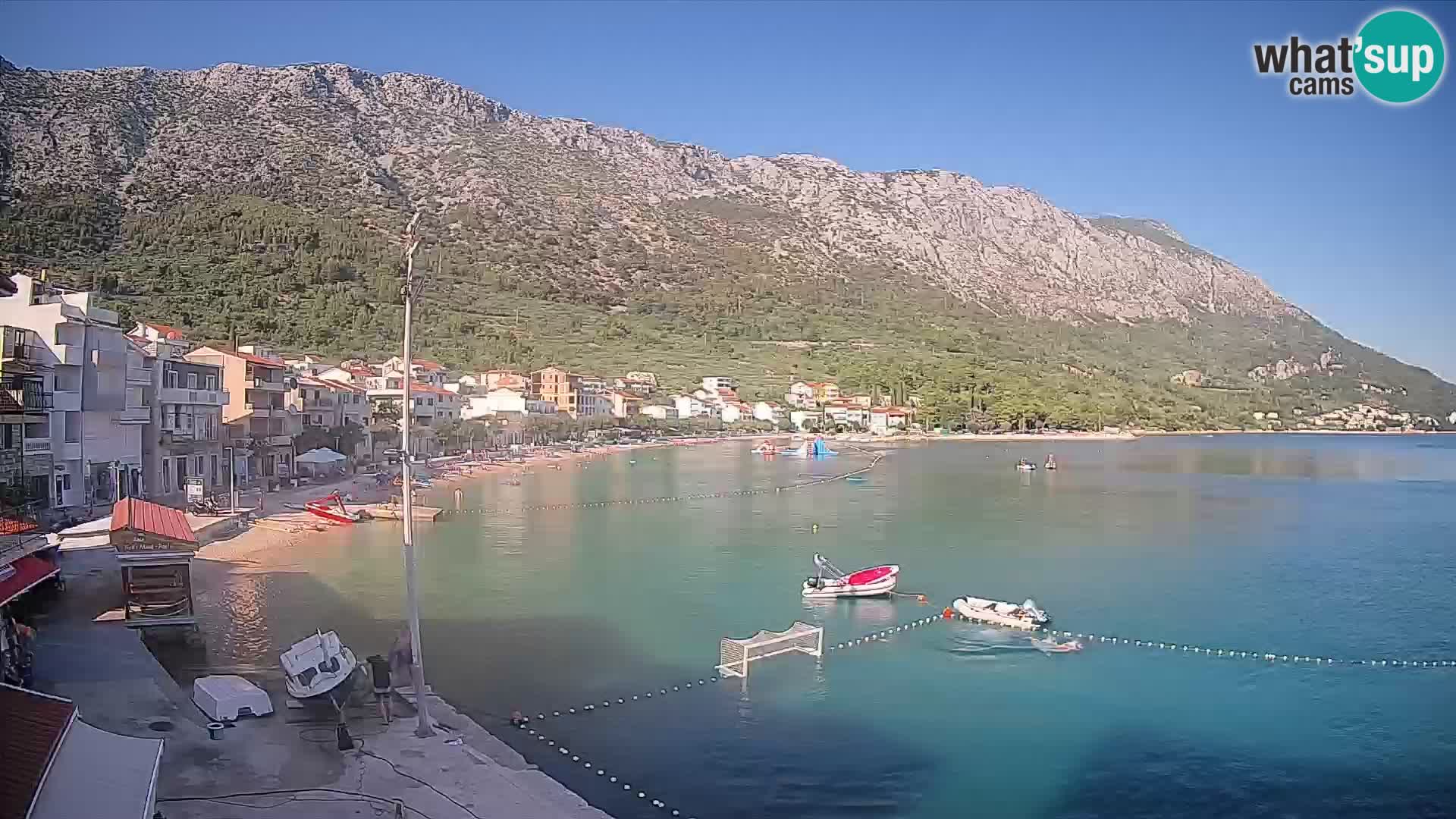 Web kamera Igrane – Središnja plaža
