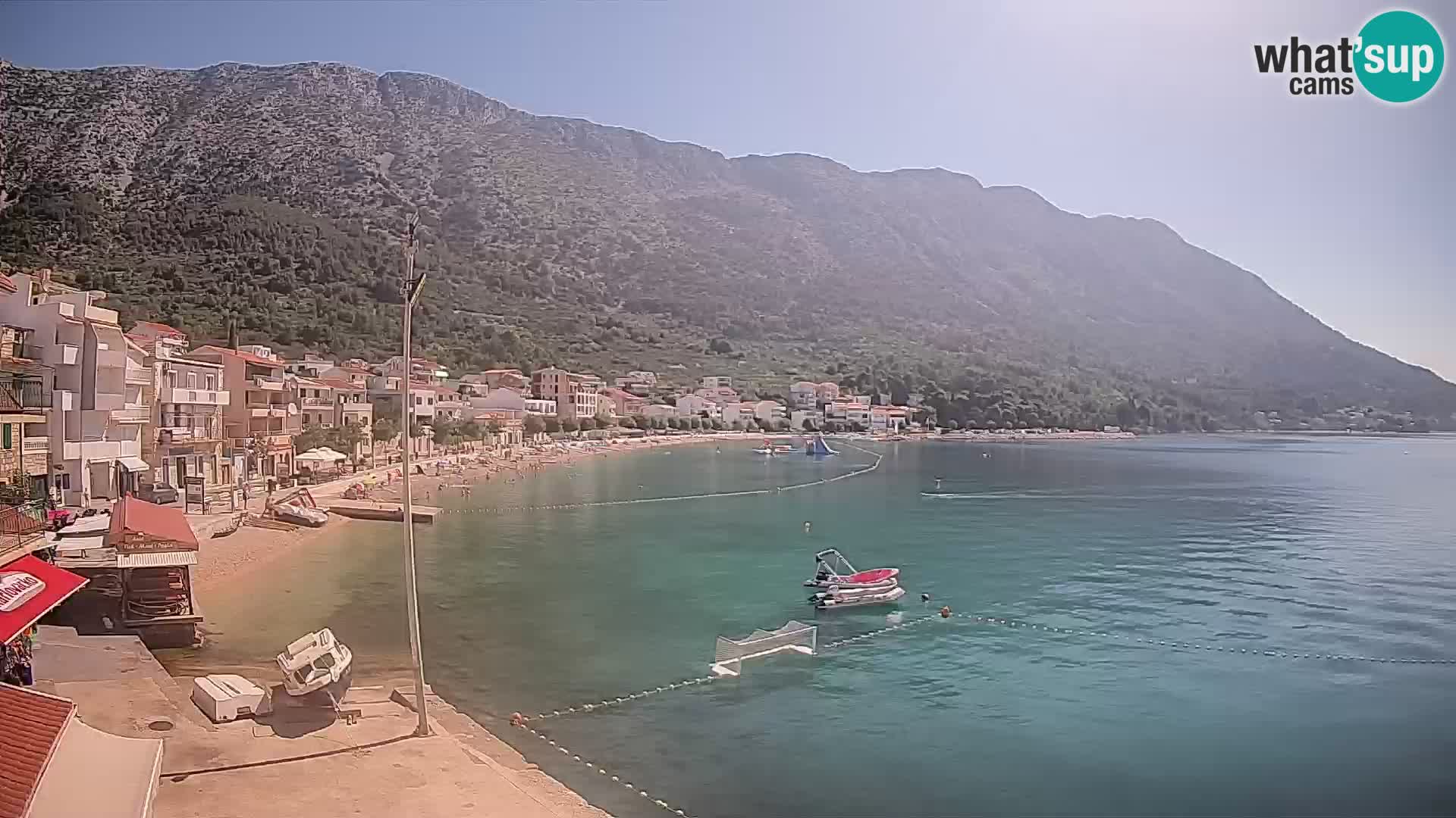 Spletna kamera Igrane – Osrednja plaža