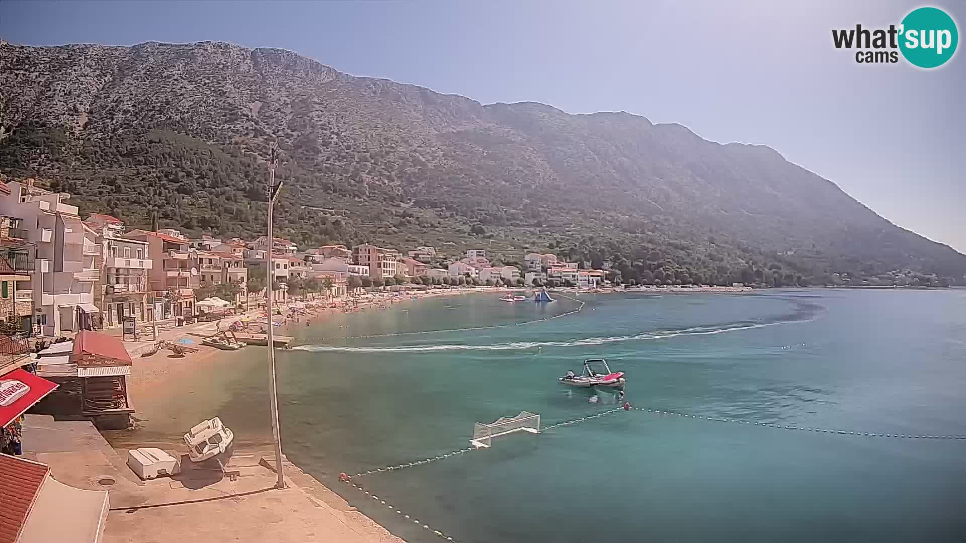 Webcam Live Igrane – plage centrale