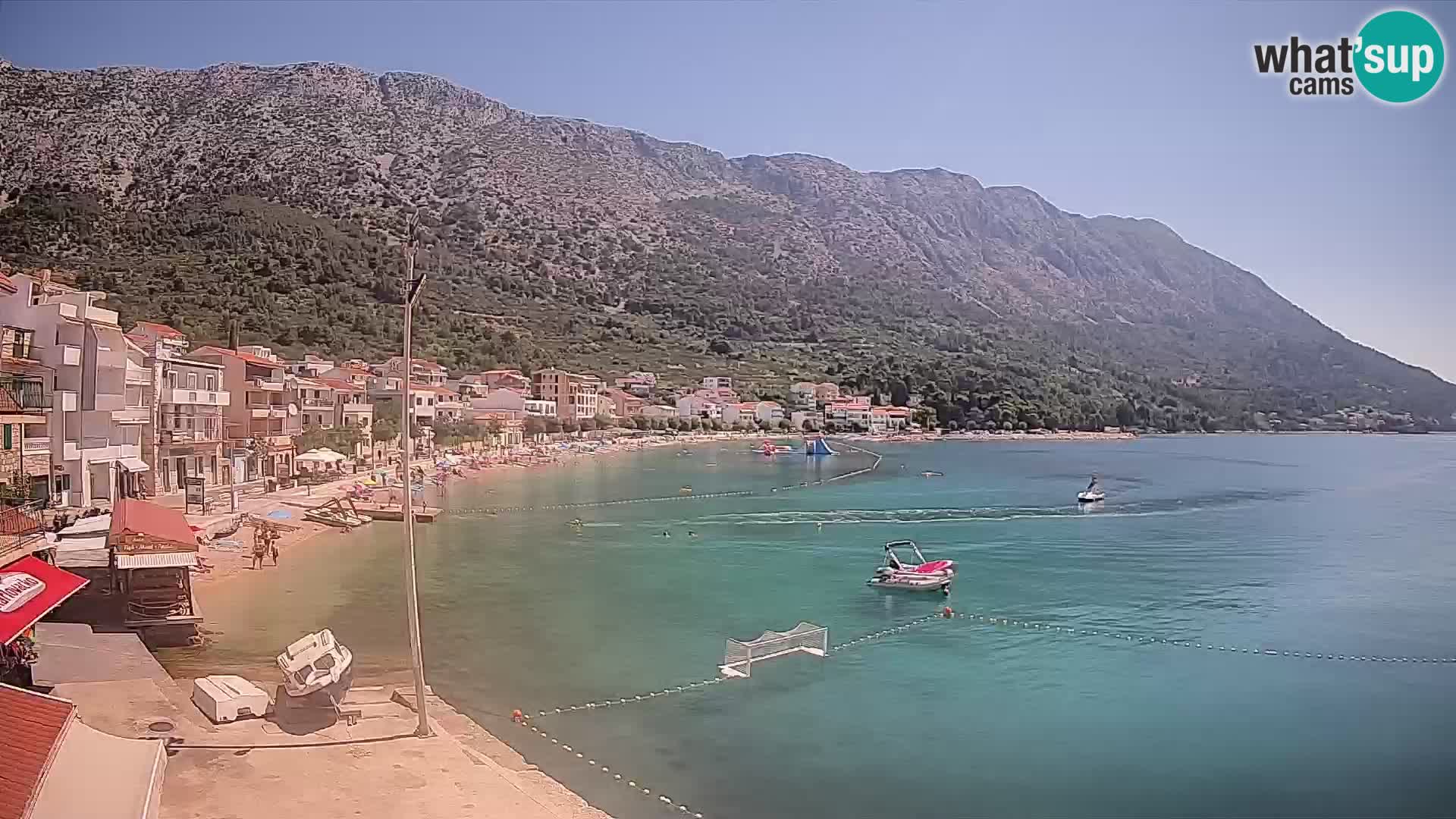 Webcam Live Igrane – plage centrale