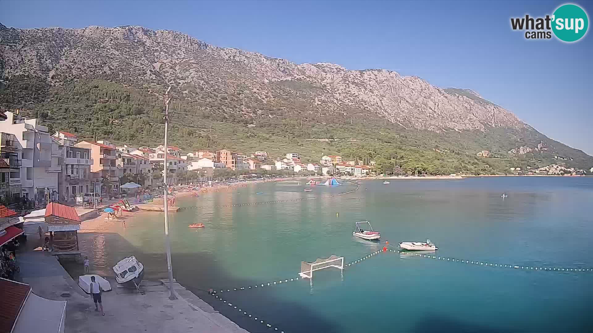 Web kamera Igrane – Središnja plaža
