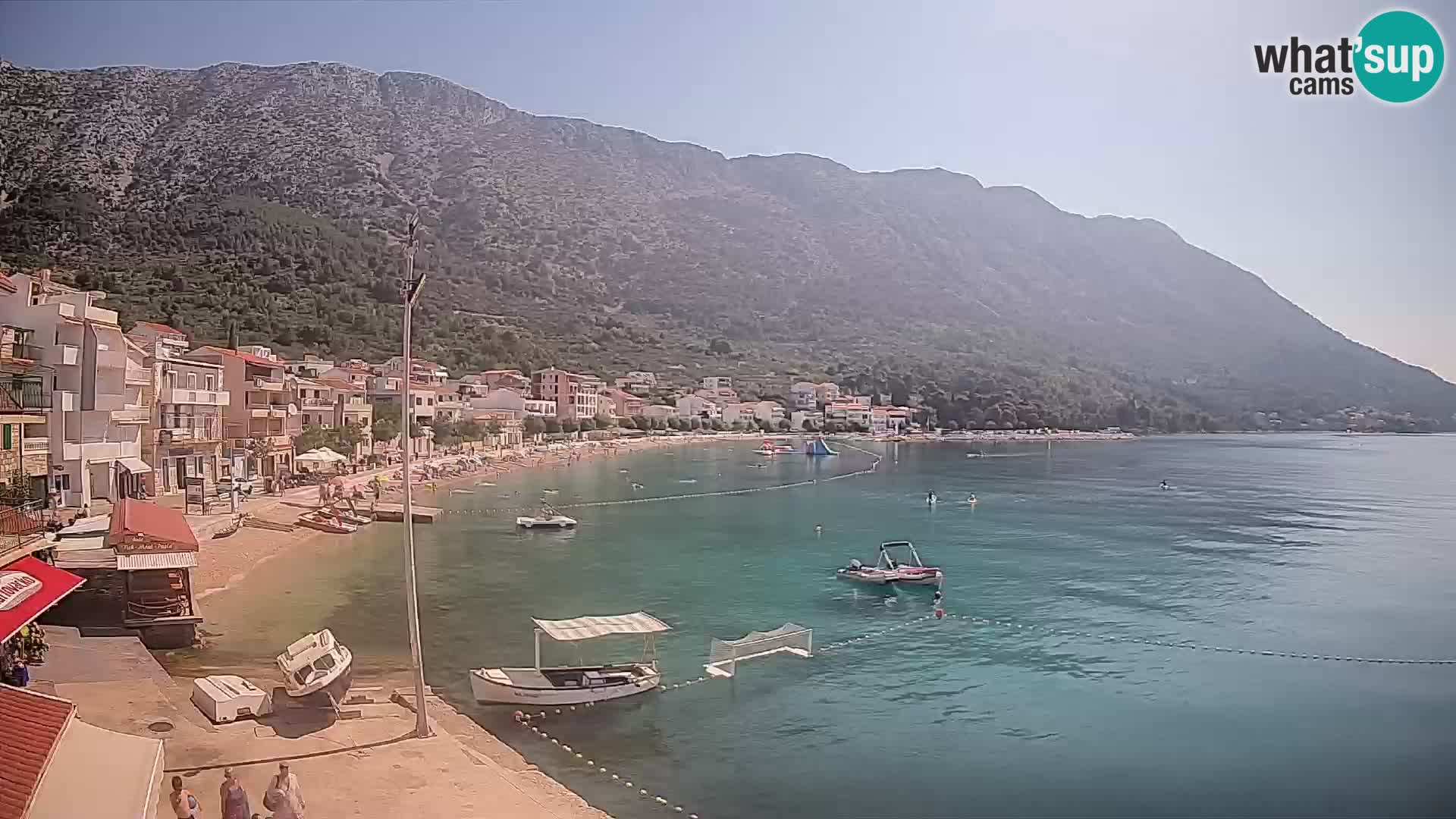 Web kamera Igrane – Središnja plaža