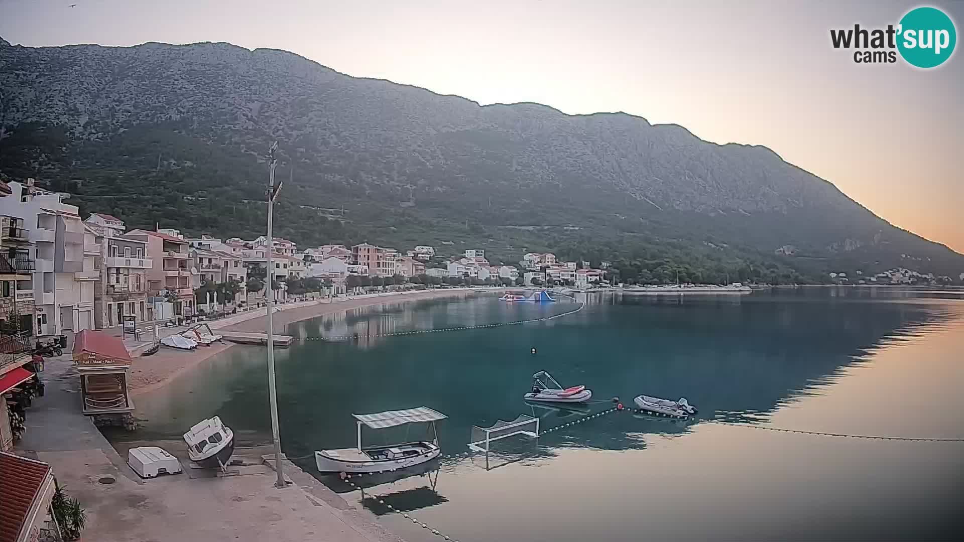 Web kamera Igrane – Središnja plaža