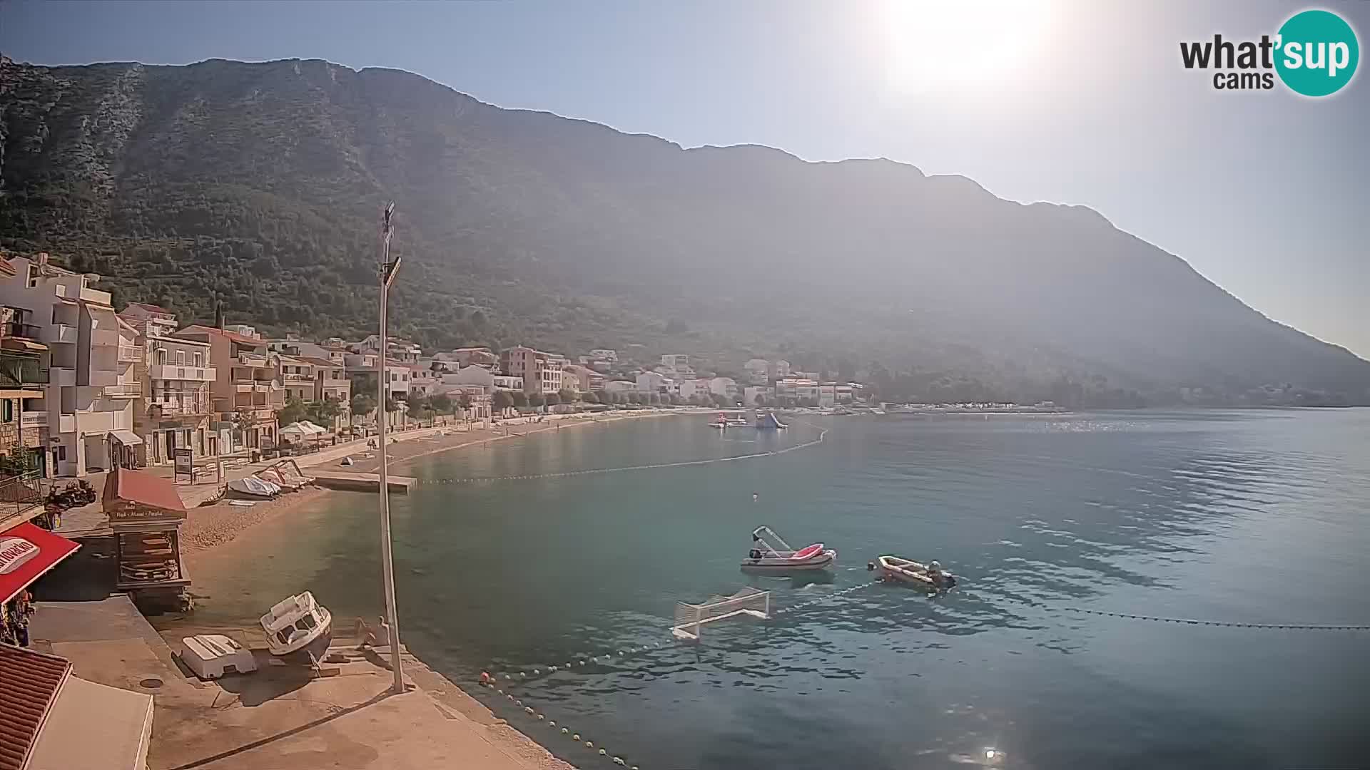 Web kamera Igrane – Središnja plaža