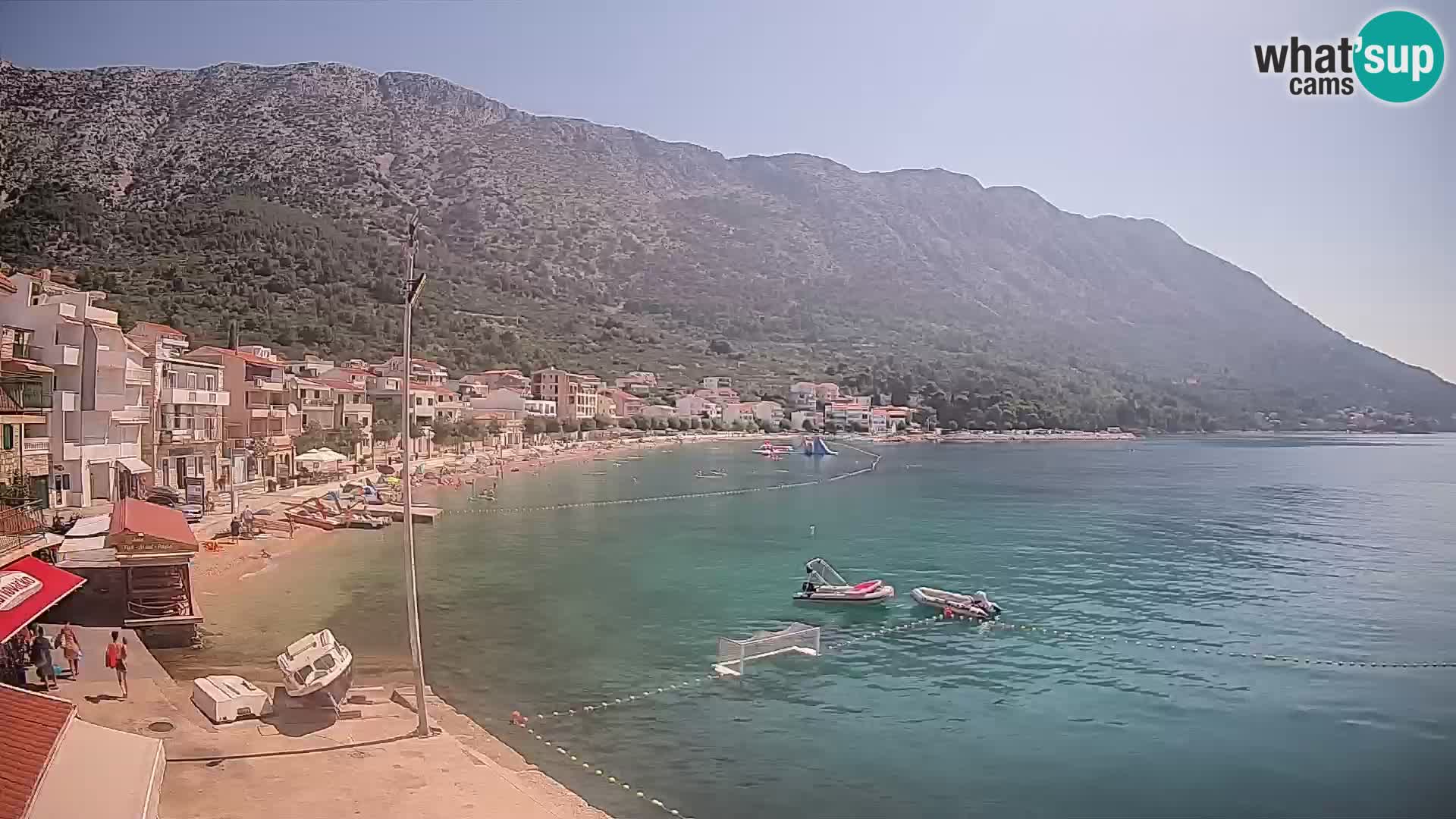 Spletna kamera Igrane – Osrednja plaža