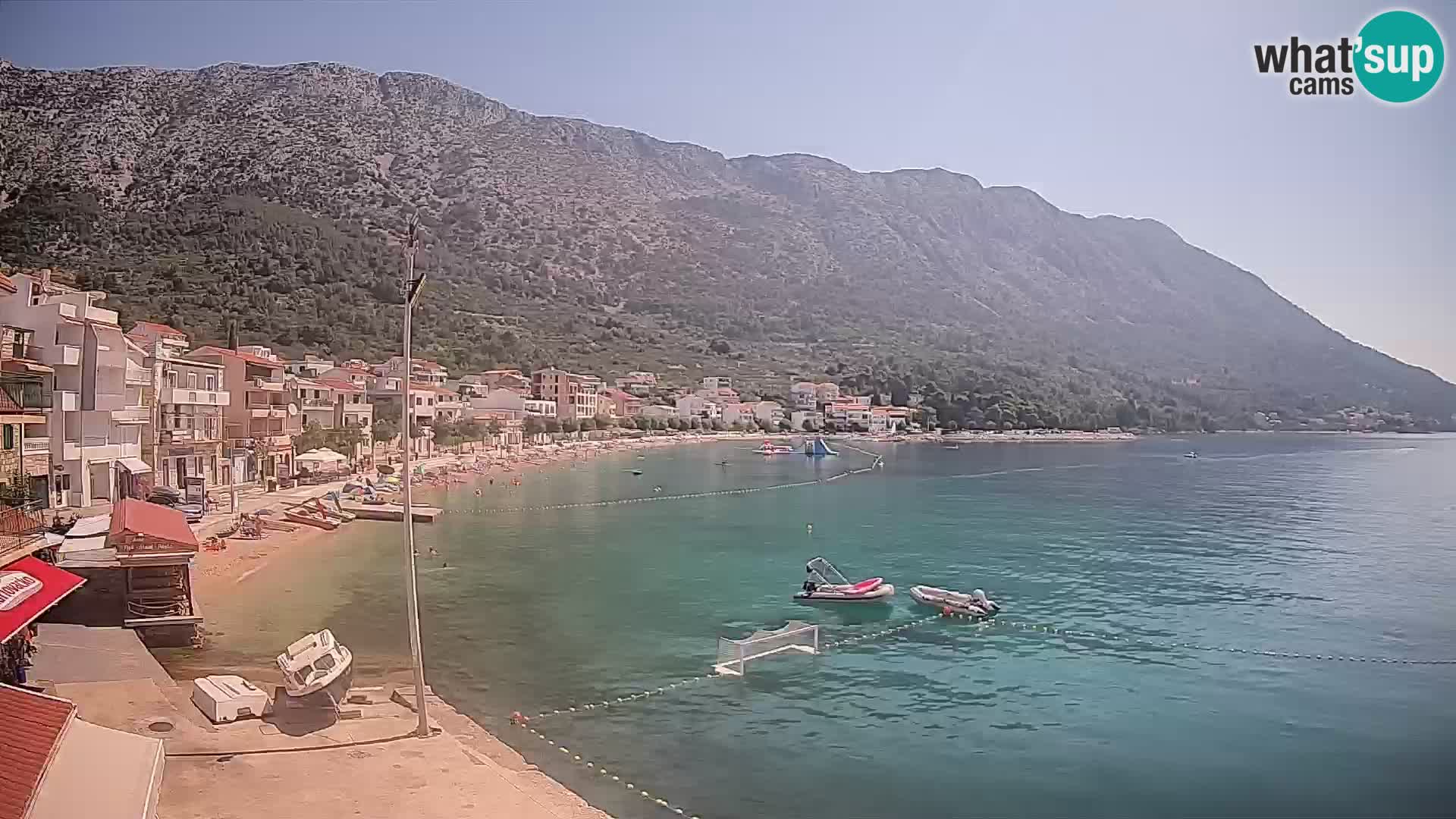 Spletna kamera Igrane – Osrednja plaža