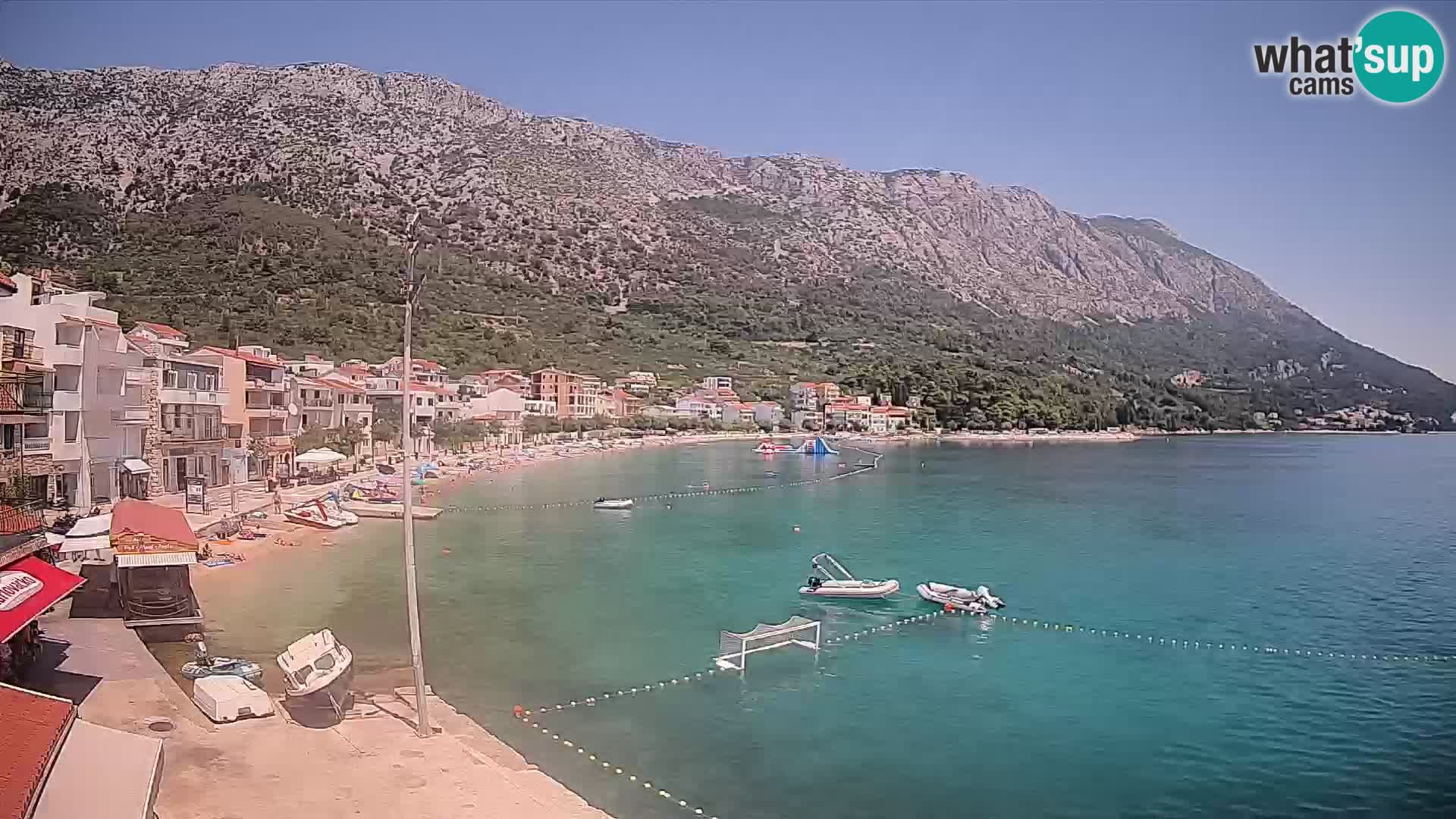 Spletna kamera Igrane – Osrednja plaža