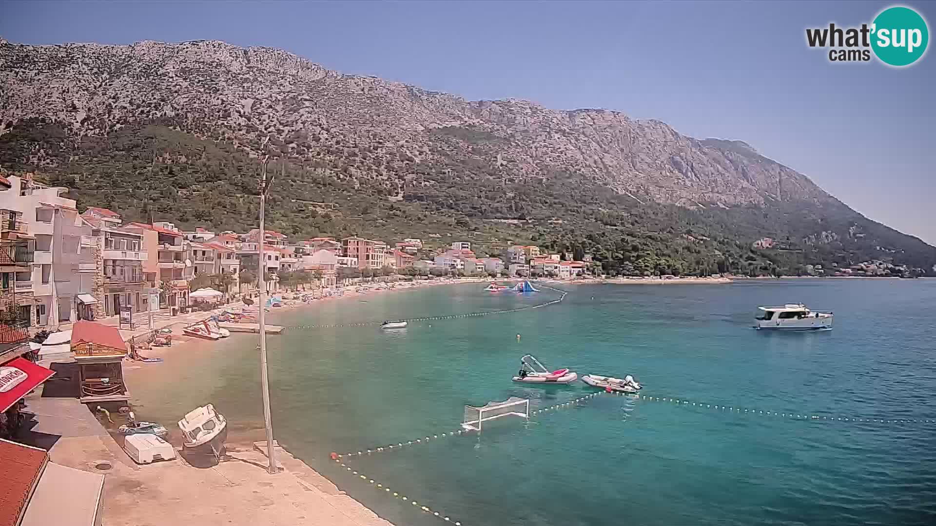 Web kamera Igrane – Središnja plaža